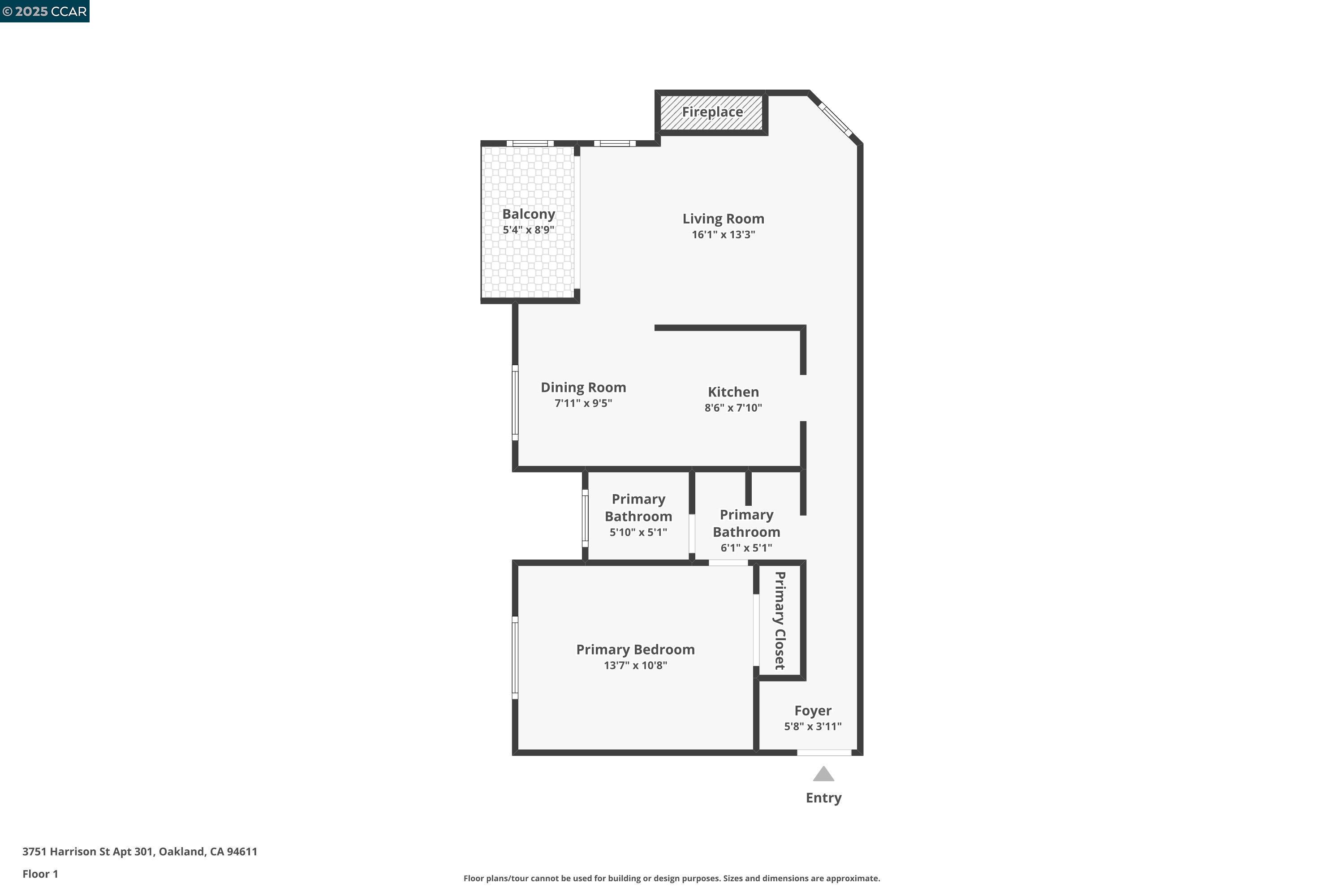 Detail Gallery Image 21 of 37 For 3751 Harrison Street #301,  Oakland,  CA 94611 - 1 Beds | 1 Baths