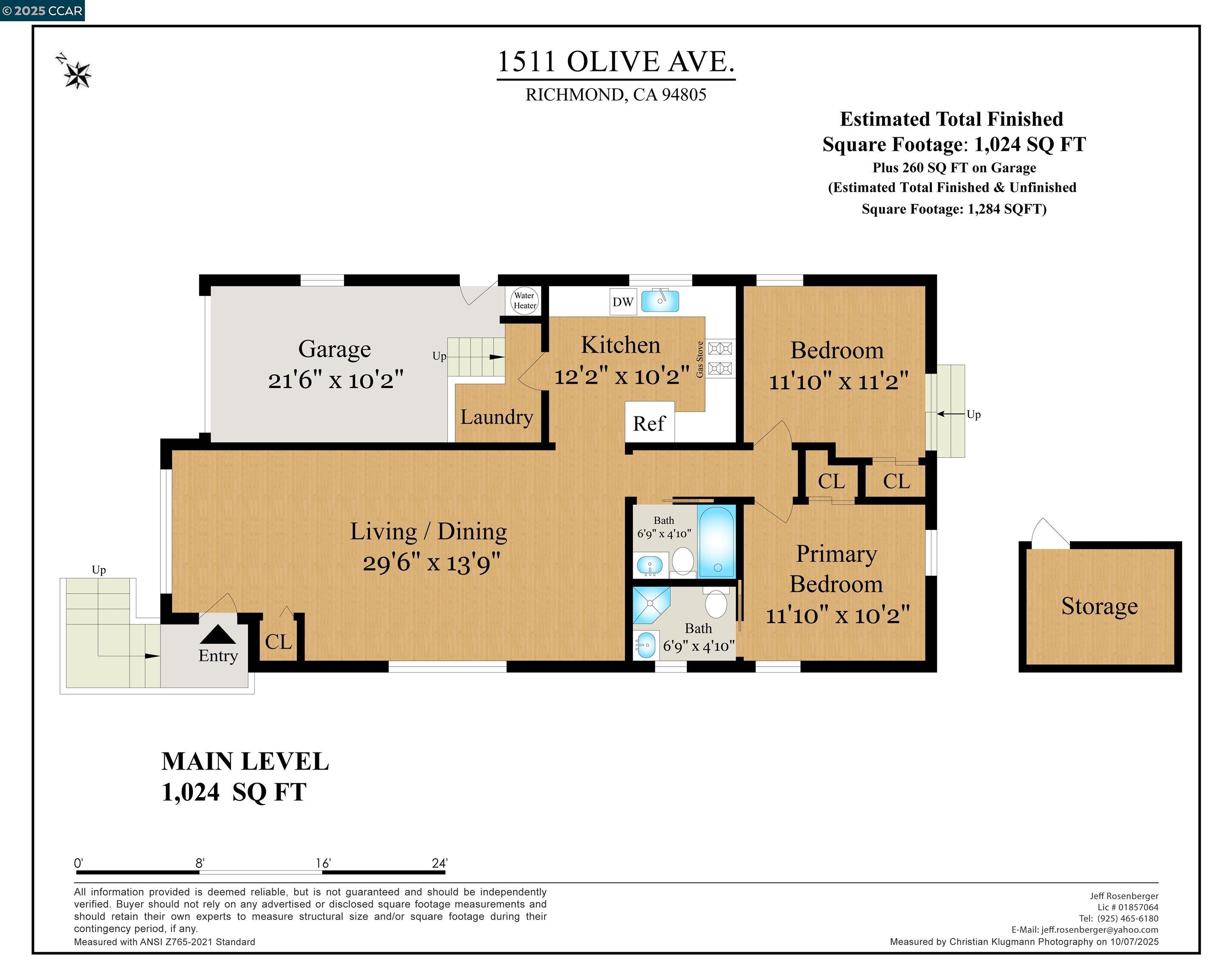 Detail Gallery Image 2 of 36 For 1511 Olive Ave, Richmond,  CA 94805 - 2 Beds | 2 Baths