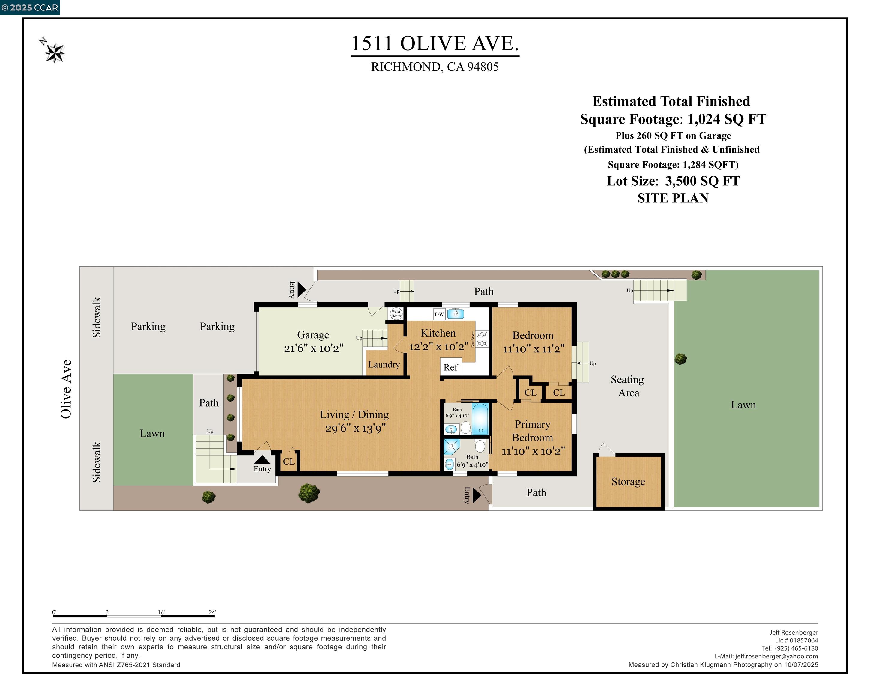 Detail Gallery Image 2 of 35 For 1511 Olive Ave, Richmond,  CA 94805 - 2 Beds | 2 Baths