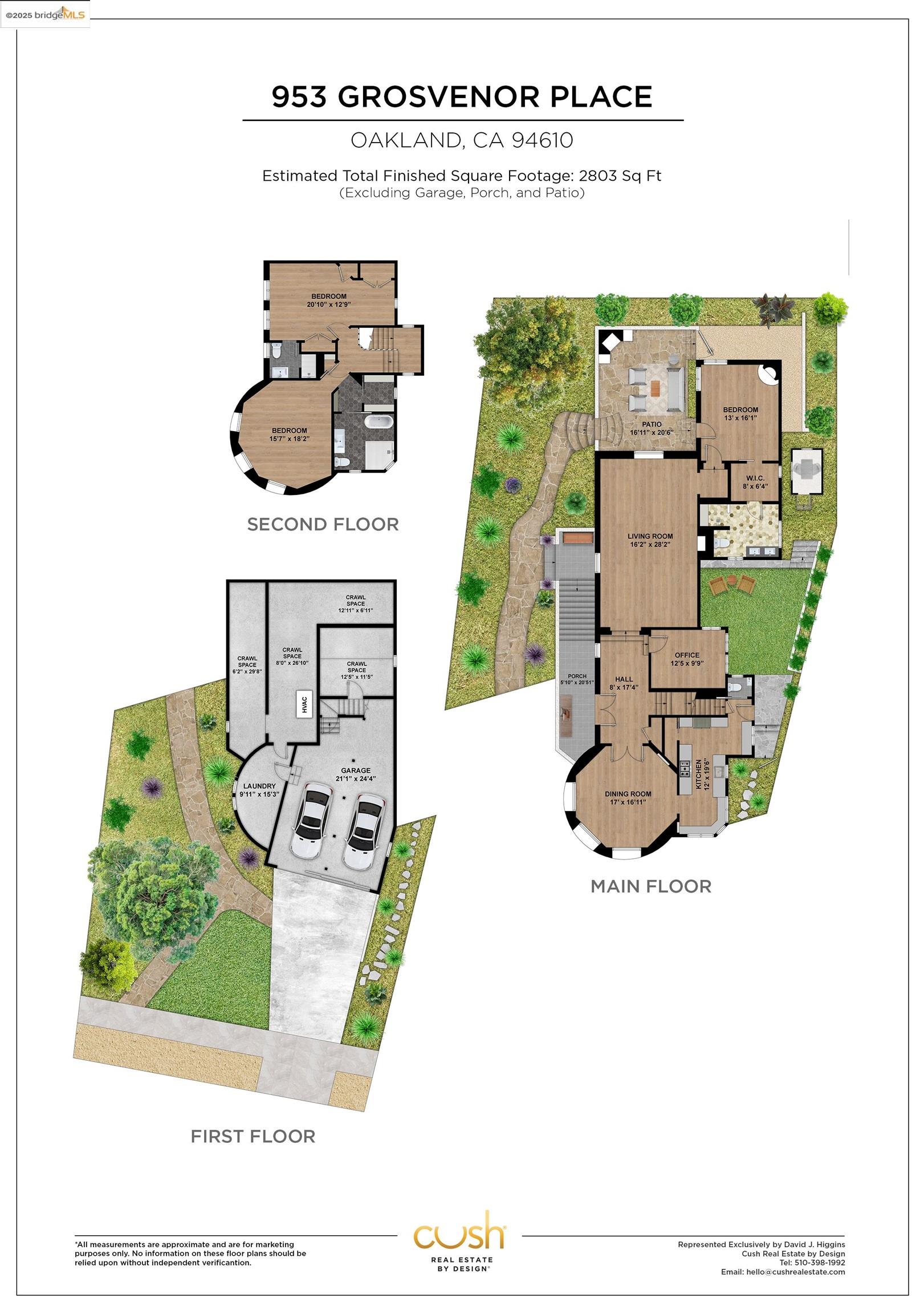 Detail Gallery Image 57 of 57 For 953 Grosvenor Pl, Oakland,  CA 94610 - 4 Beds | 3/1 Baths