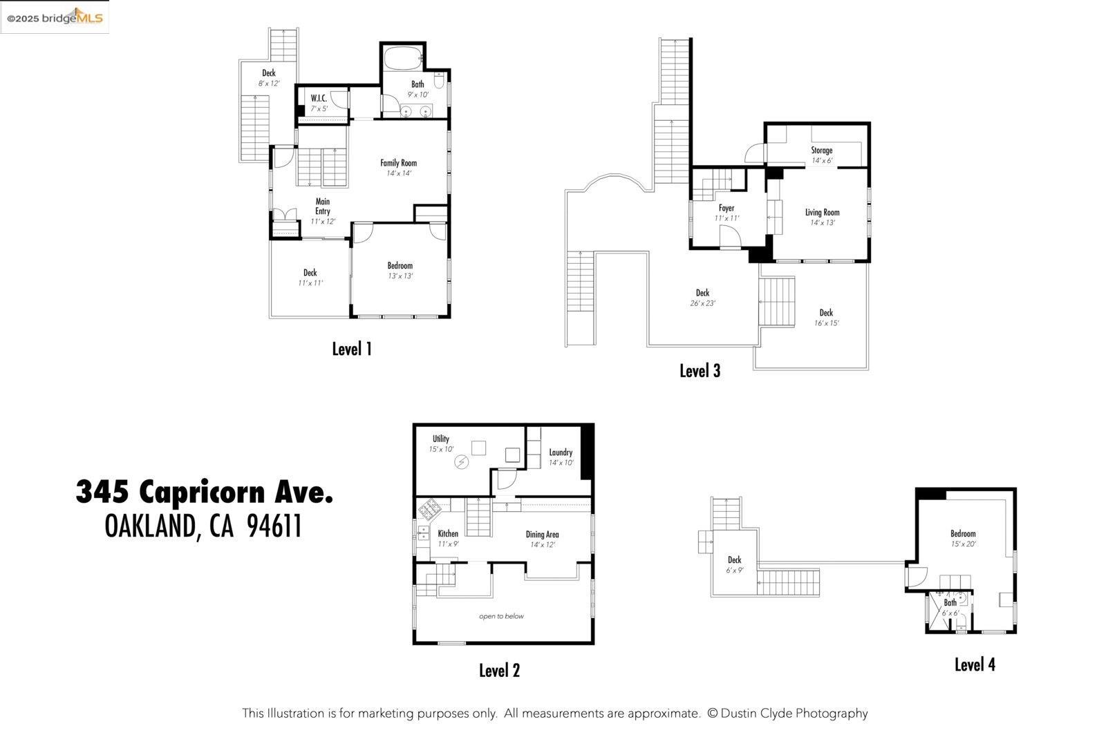 Detail Gallery Image 25 of 56 For 5663 Florence Ter, Oakland,  CA 94611 - 3 Beds | 4 Baths