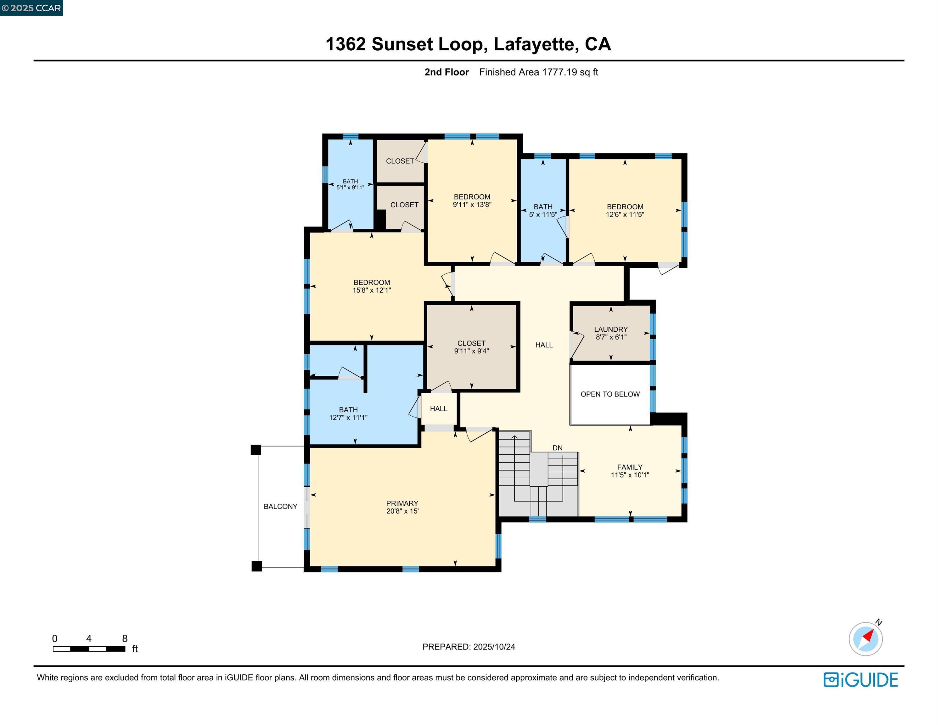 Detail Gallery Image 40 of 40 For 1362 Sunset Loop, Lafayette,  CA 94549 - 5 Beds | 5/1 Baths