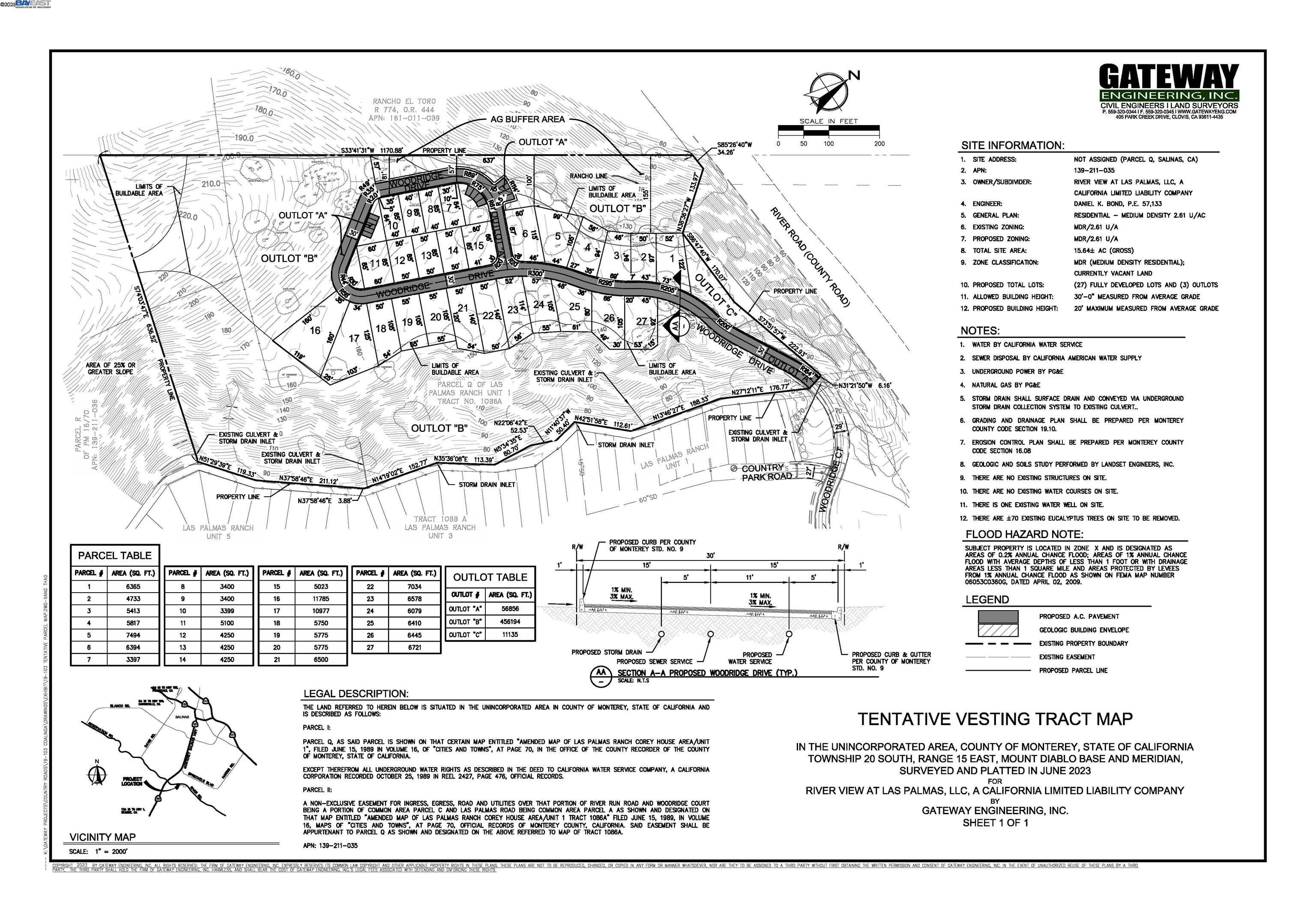 Detail Gallery Image 6 of 6 For 0000 Woodridge Ct, Salinas,  CA 93908 - – Beds | – Baths
