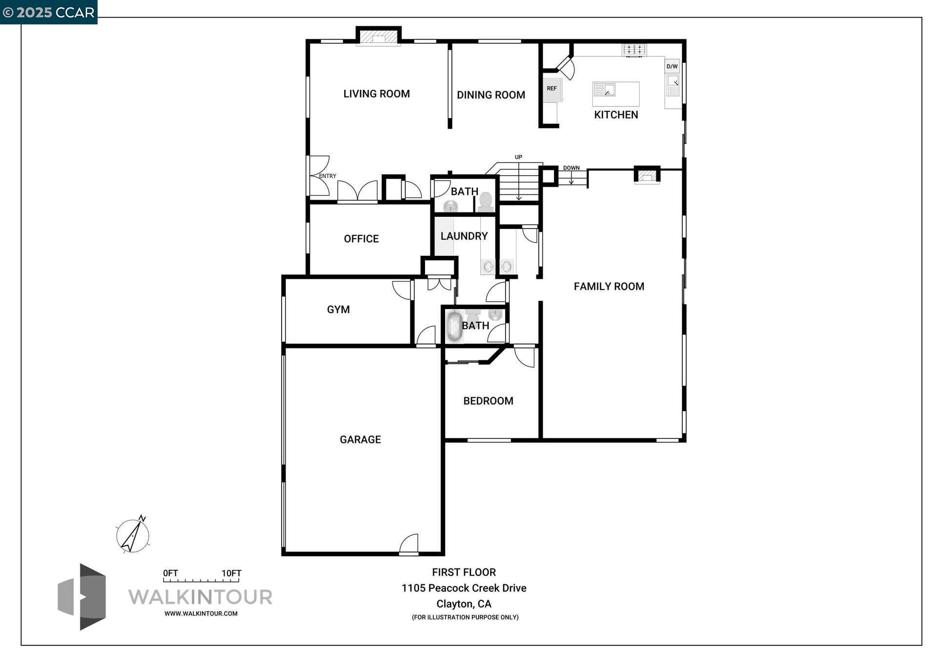 Detail Gallery Image 52 of 53 For 1105 Peacock Creek Drive, Clayton,  CA 94517 - 5 Beds | 3/1 Baths