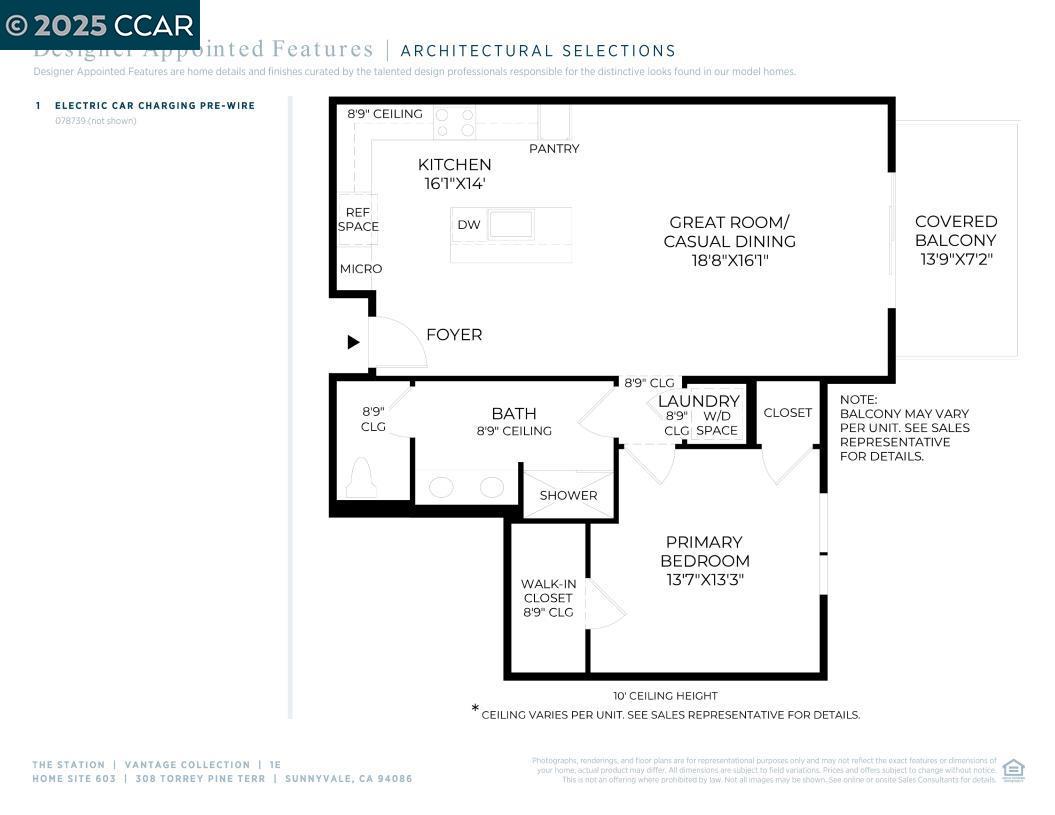 Detail Gallery Image 8 of 19 For 308 Torrey Pine Terrace #603,  Sunnyvale,  CA 94086 - 1 Beds | 1 Baths