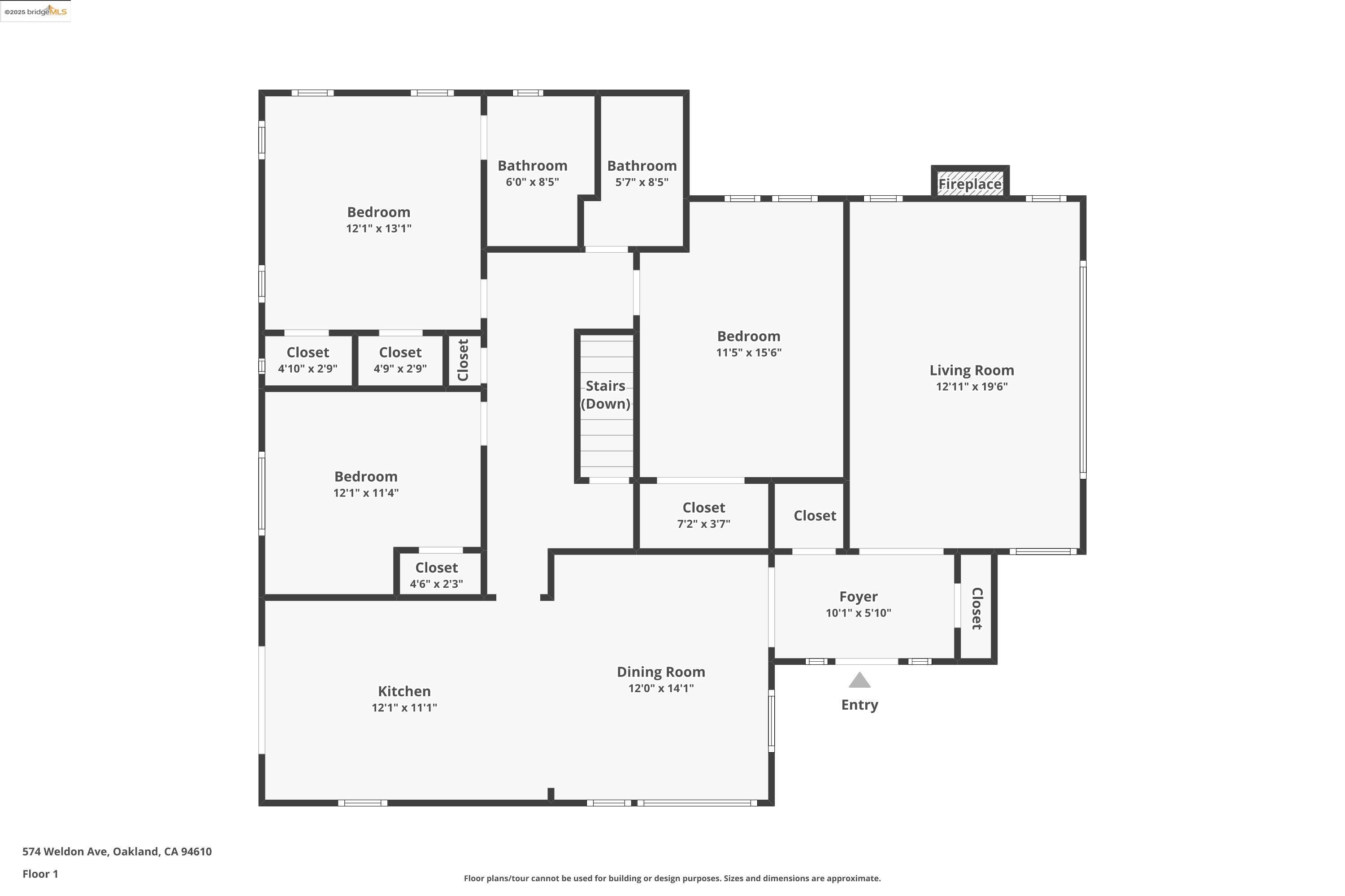 Detail Gallery Image 58 of 60 For 574 Weldon Ave, Oakland,  CA 94610 - 3 Beds | 2/1 Baths