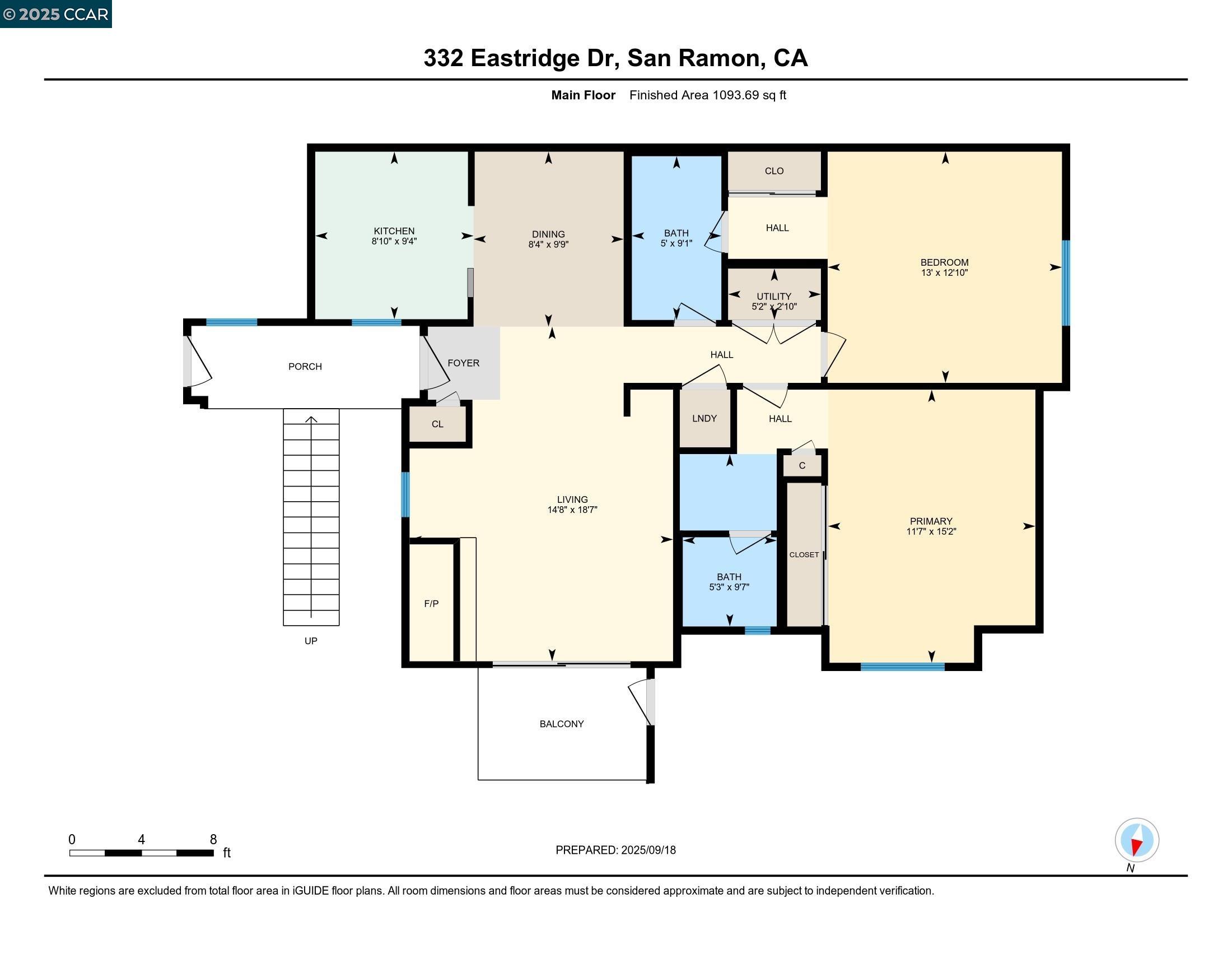 Detail Gallery Image 36 of 36 For 332 Eastridge Dr, San Ramon,  CA 94582 - 2 Beds | 2 Baths