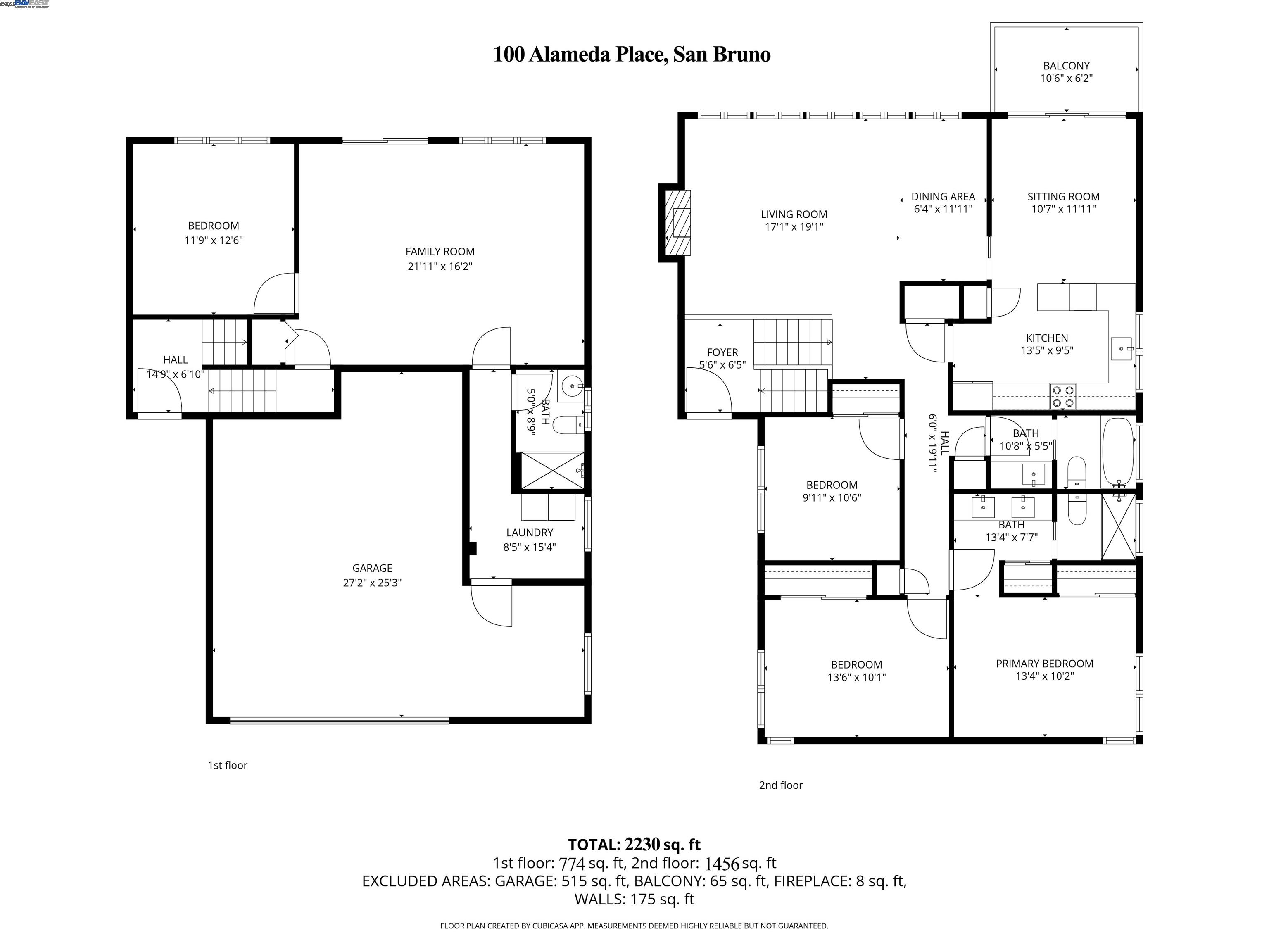 Detail Gallery Image 44 of 44 For 100 Alameda Place, San Bruno,  CA 94066-2534 - 4 Beds | 3 Baths
