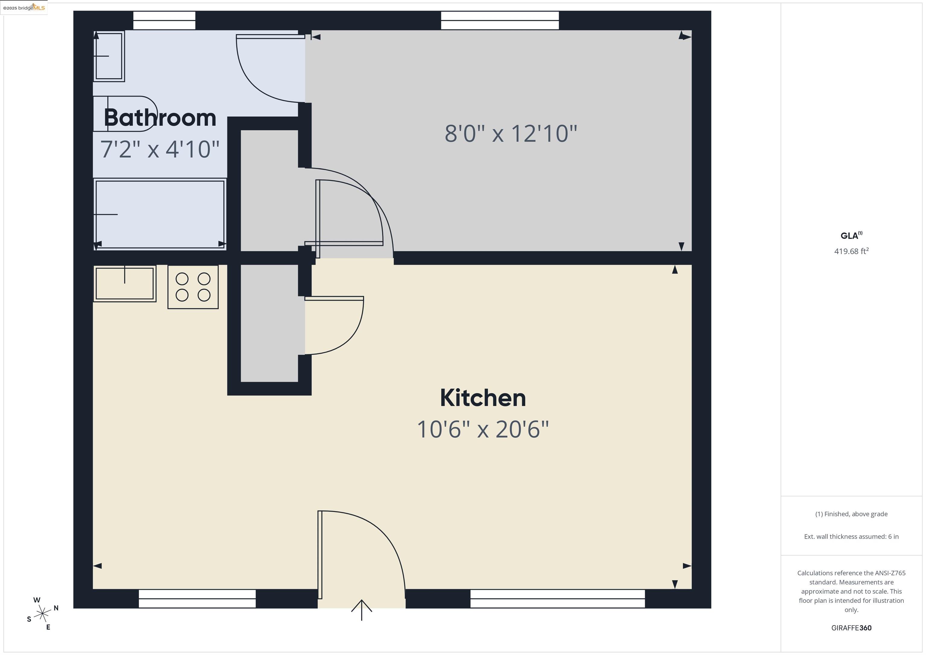 Detail Gallery Image 17 of 17 For 3811 Opal St, Oakland,  CA 94609 - 1 Beds | 1 Baths