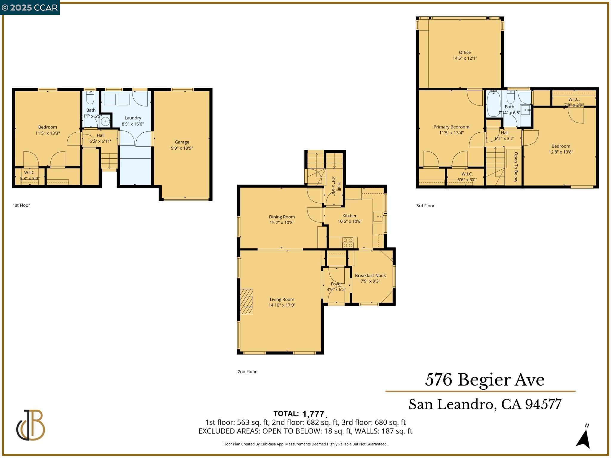 Detail Gallery Image 56 of 58 For 576 Begier Ave, San Leandro,  CA 94577 - 3 Beds | 1/1 Baths