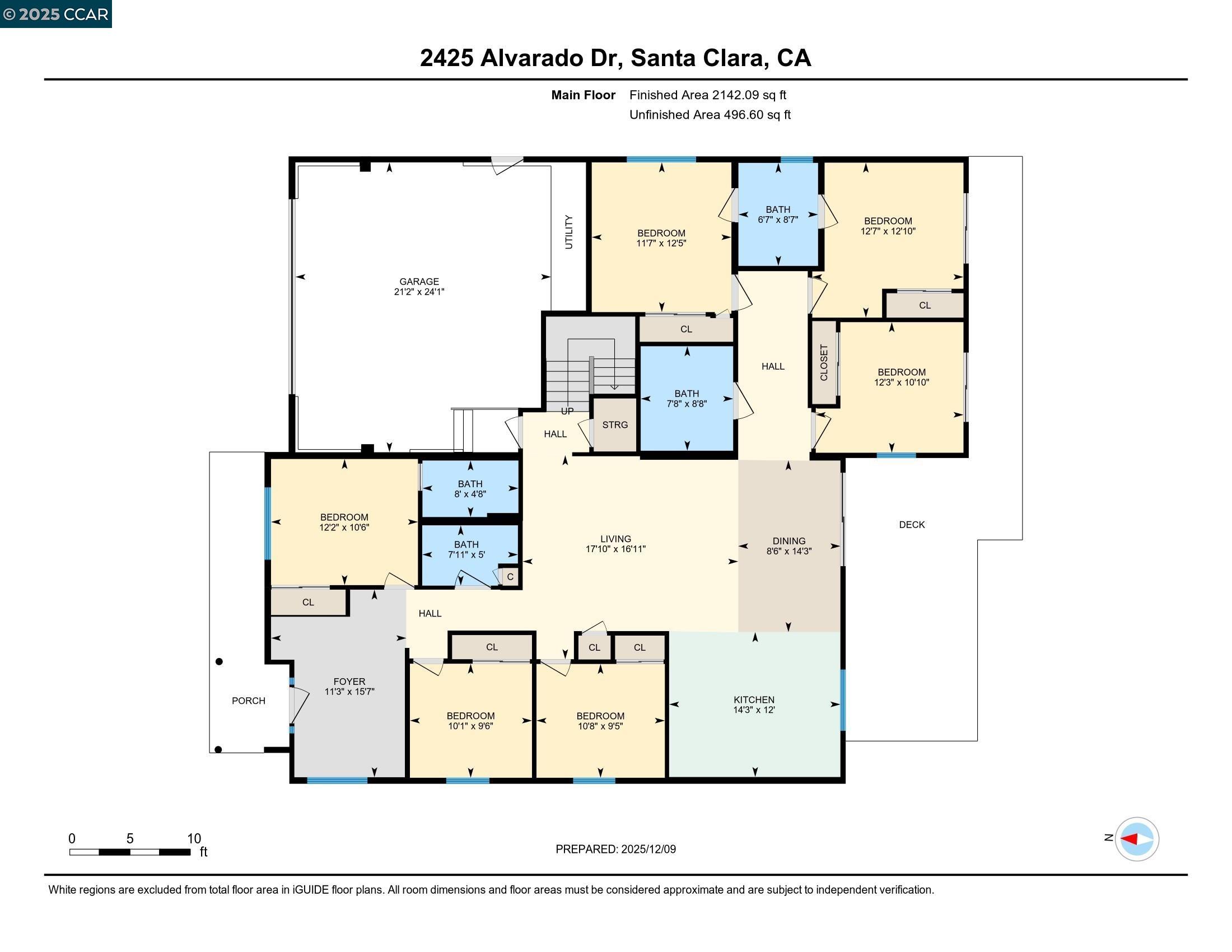 Detail Gallery Image 56 of 58 For 2425 Alvarado Dr, Santa Clara,  CA 95051 - 9 Beds | 5/1 Baths