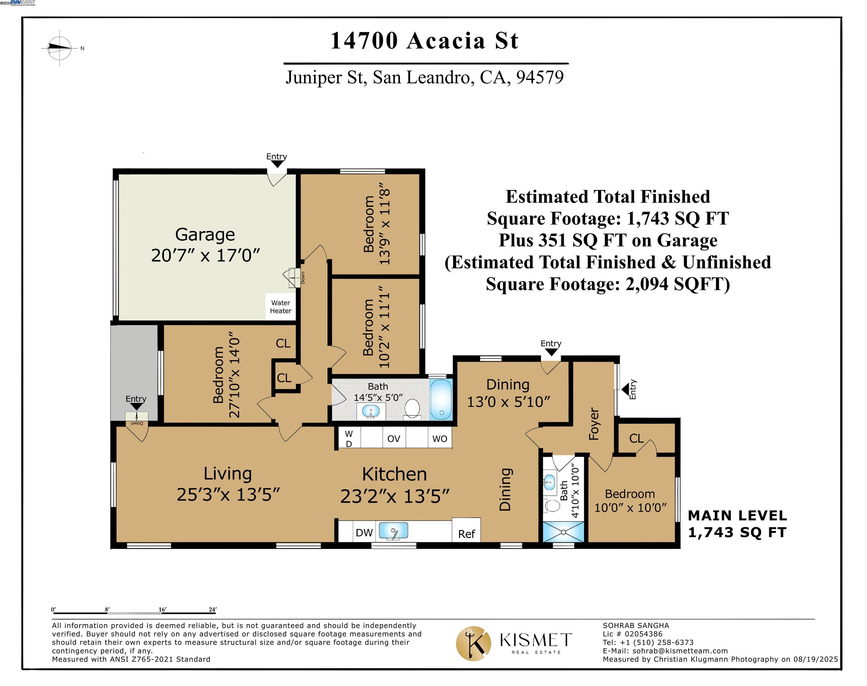 Detail Gallery Image 37 of 38 For 14700 Acacia St, San Leandro,  CA 94579 - 4 Beds | 2 Baths