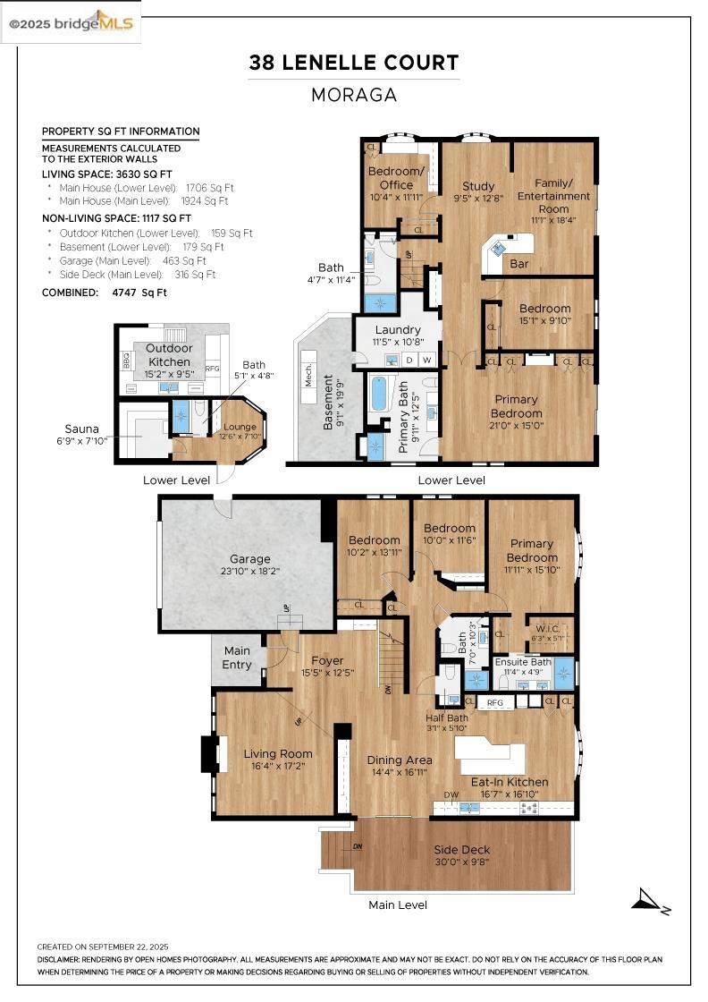 Detail Gallery Image 60 of 60 For 38 Lenelle Ct, Moraga,  CA 94556 - 6 Beds | 4/2 Baths