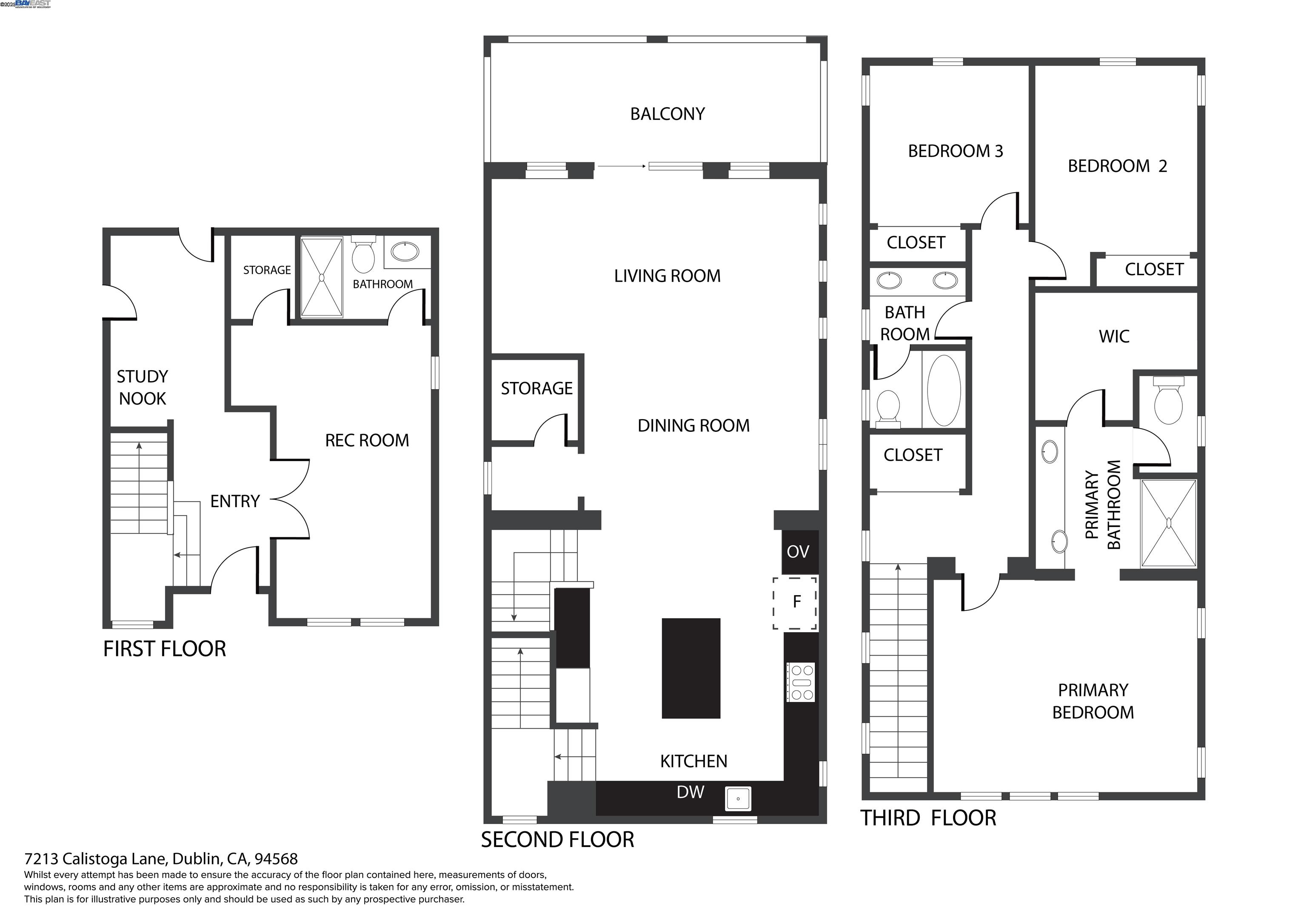 Detail Gallery Image 50 of 58 For 7213 Calistoga Ln, Dublin,  CA 94568 - 4 Beds | 3/1 Baths