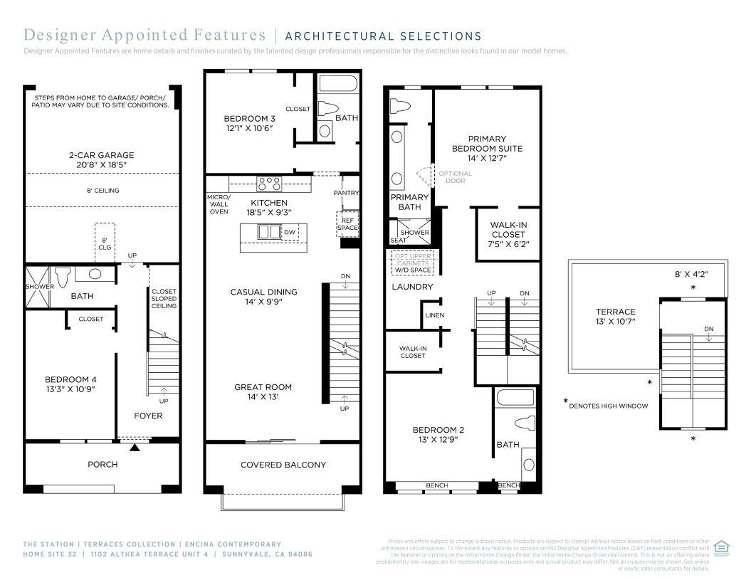 Detail Gallery Image 26 of 36 For 1102 Althea Terrace #4,  Sunnyvale,  CA 94086 - 4 Beds | 4 Baths