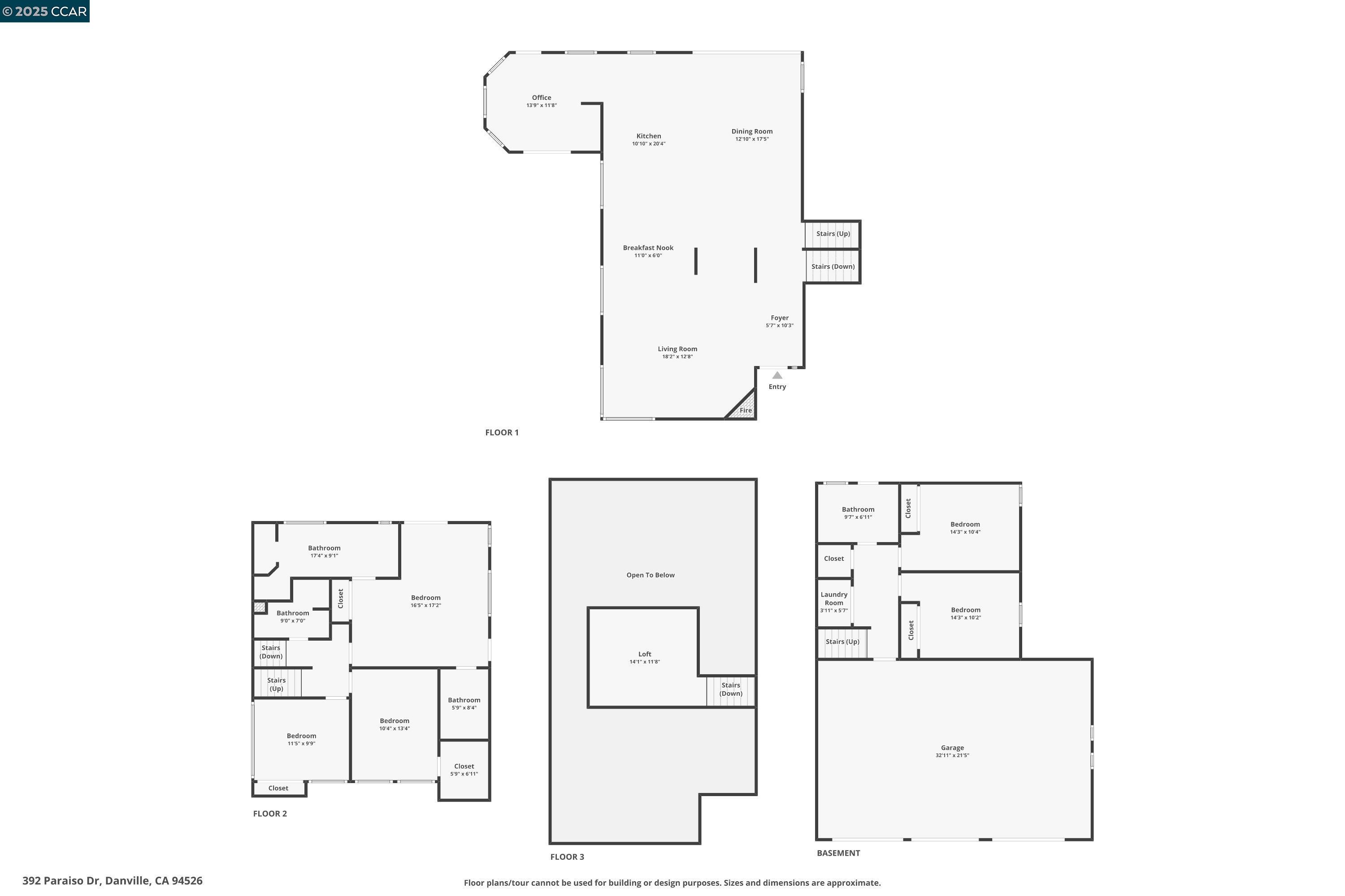 Detail Gallery Image 60 of 60 For 392 Paraiso Dr, Danville,  CA 94526 - 5 Beds | 3 Baths