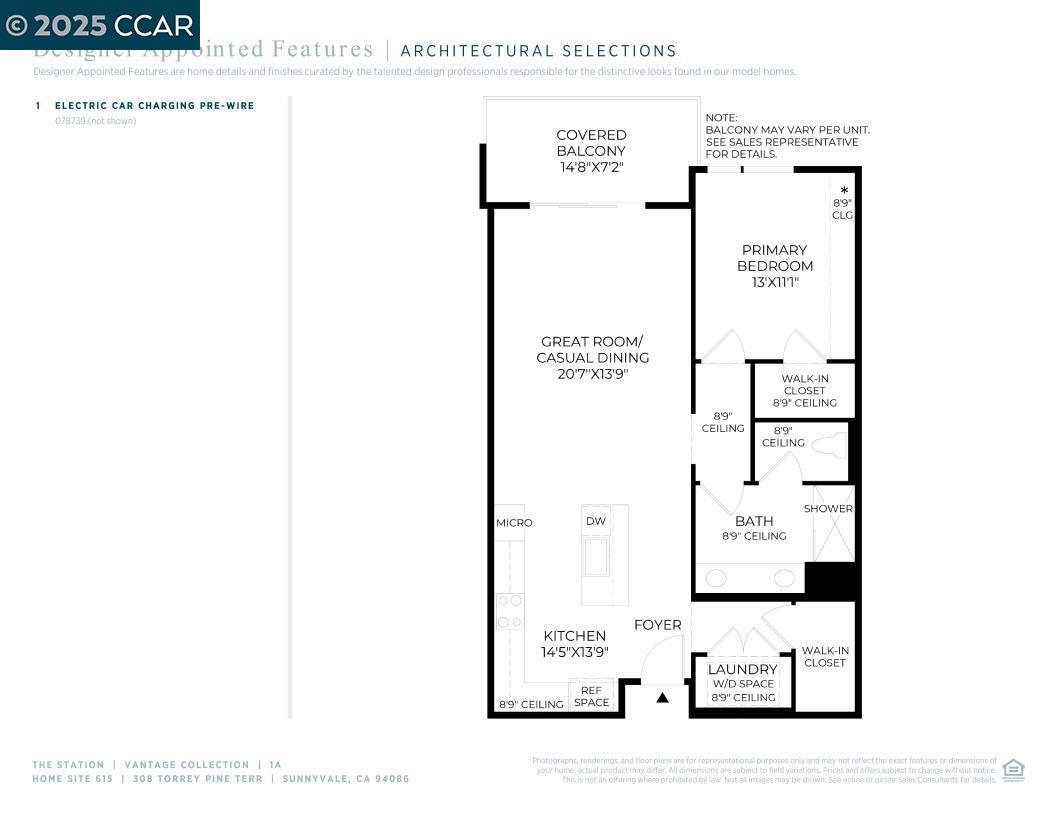Detail Gallery Image 8 of 19 For 308 Torrey Pine Terrace #607,  Sunnyvale,  CA 94086 - 1 Beds | 1 Baths