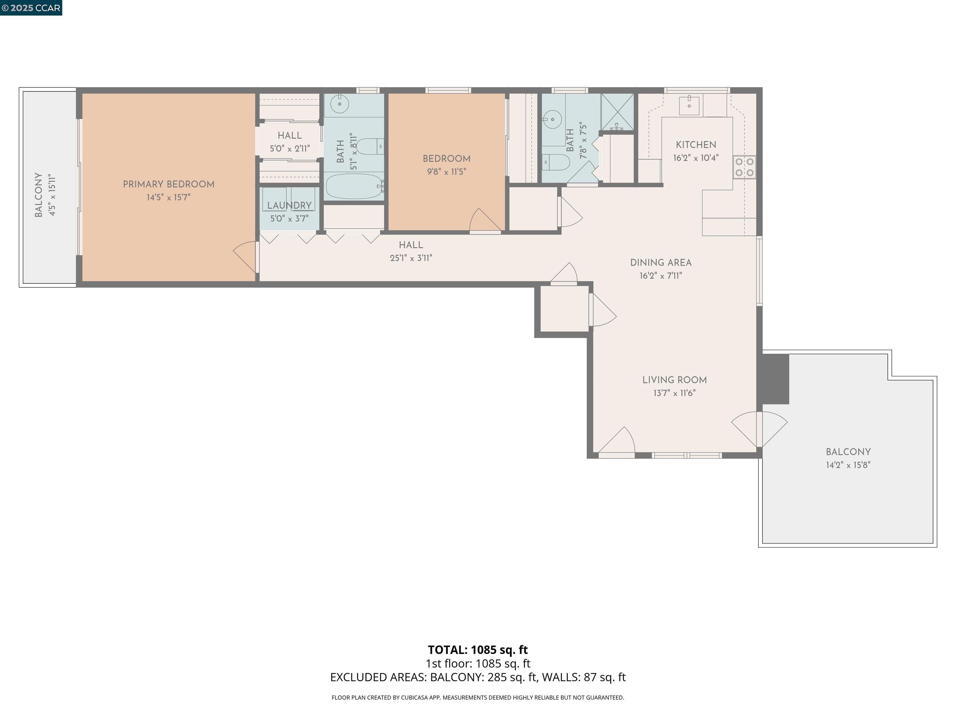Detail Gallery Image 4 of 35 For 115 Hobart Ave #E,  San Mateo,  CA 94402 - 2 Beds | 2 Baths