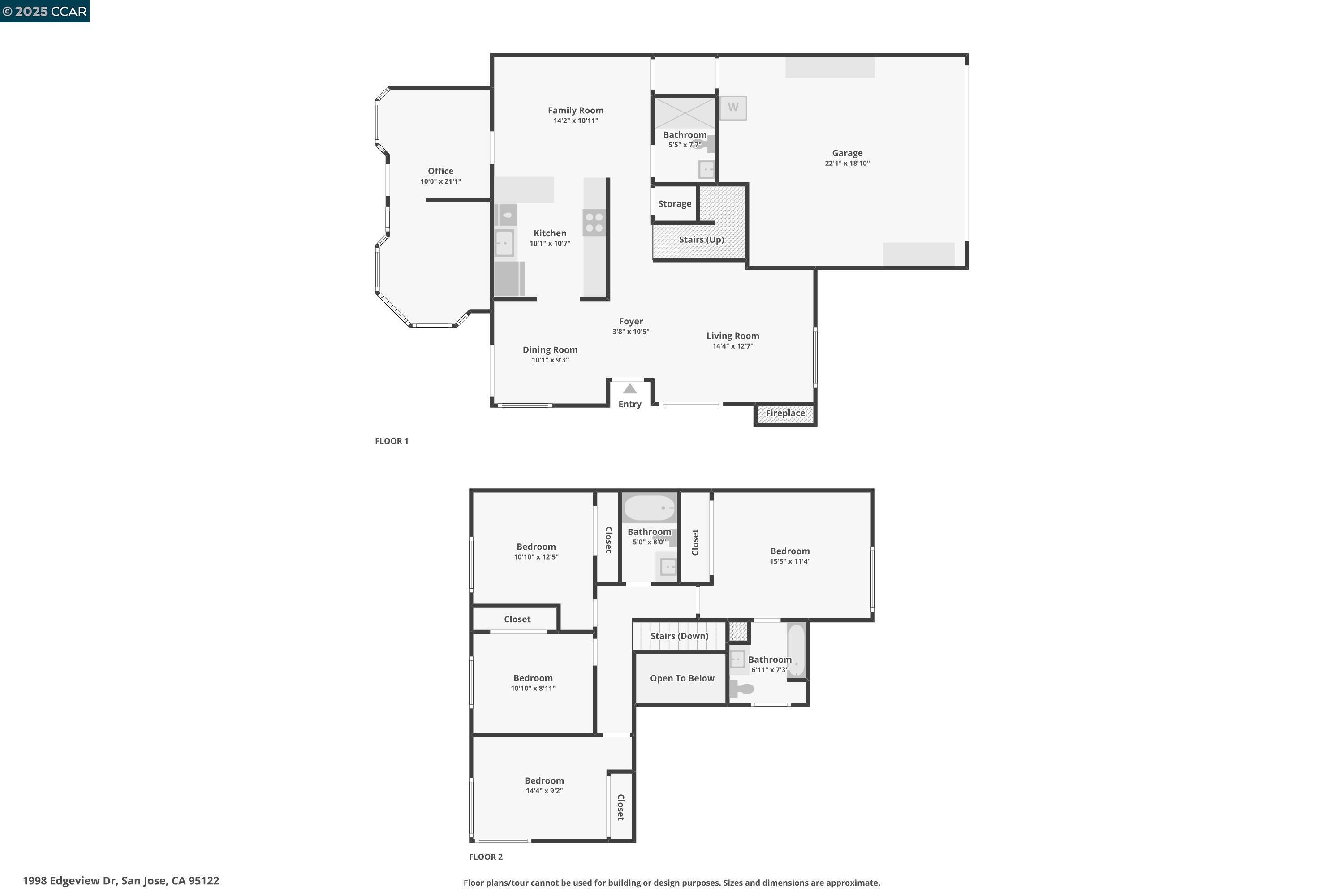 Detail Gallery Image 48 of 48 For 1998 Edgeview Dr, San Jose,  CA 95122 - 4 Beds | 3 Baths