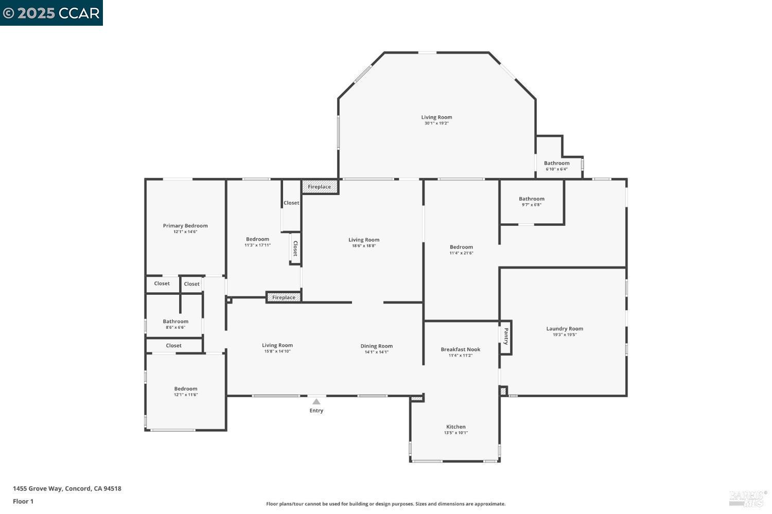 Detail Gallery Image 55 of 55 For 1455 Grove Way, Concord,  CA 94518 - 4 Beds | 3 Baths