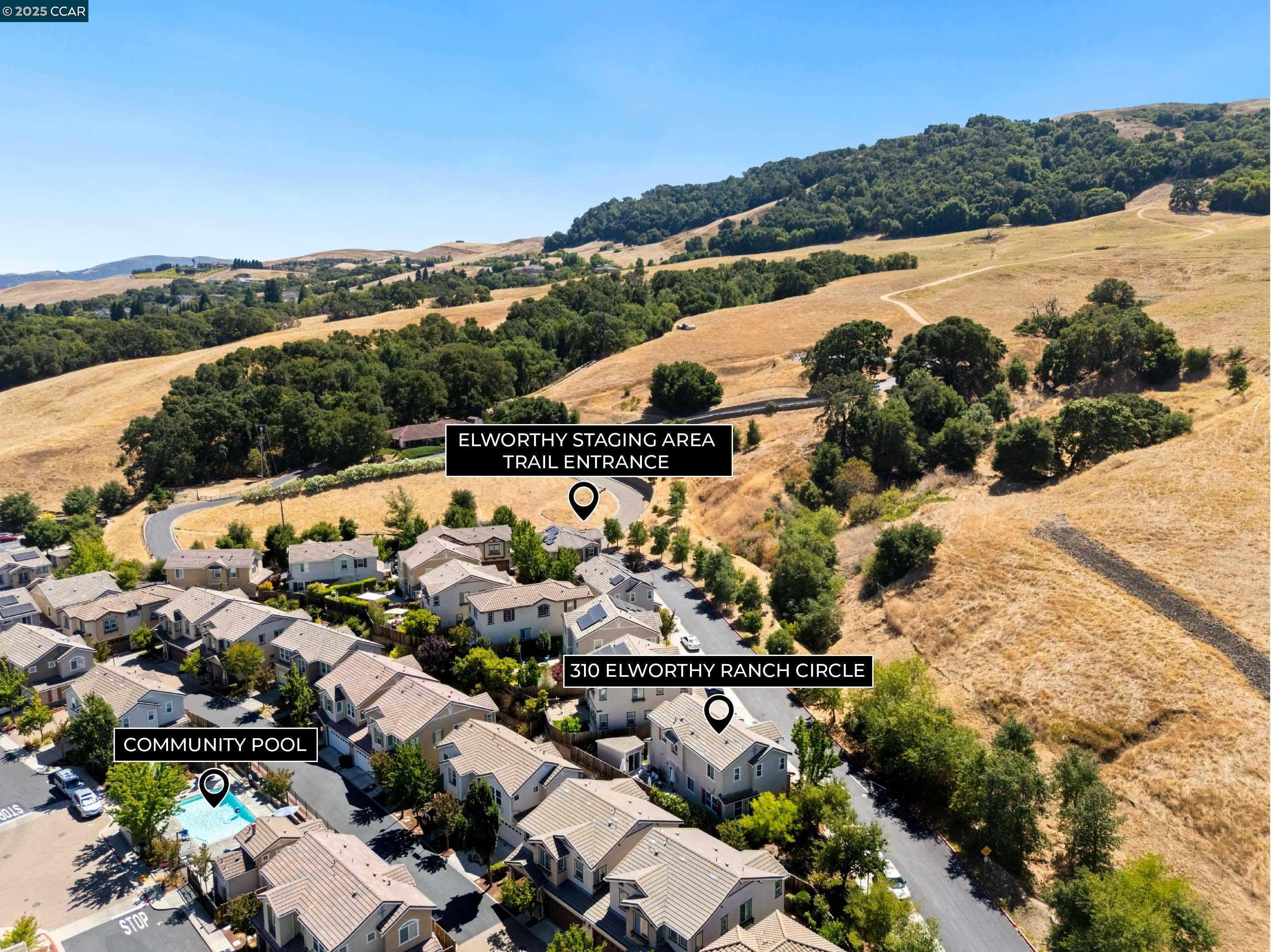 Detail Gallery Image 22 of 25 For 310 Elworthy Ranch Circle, Danville,  CA 94526 - 3 Beds | 2/1 Baths