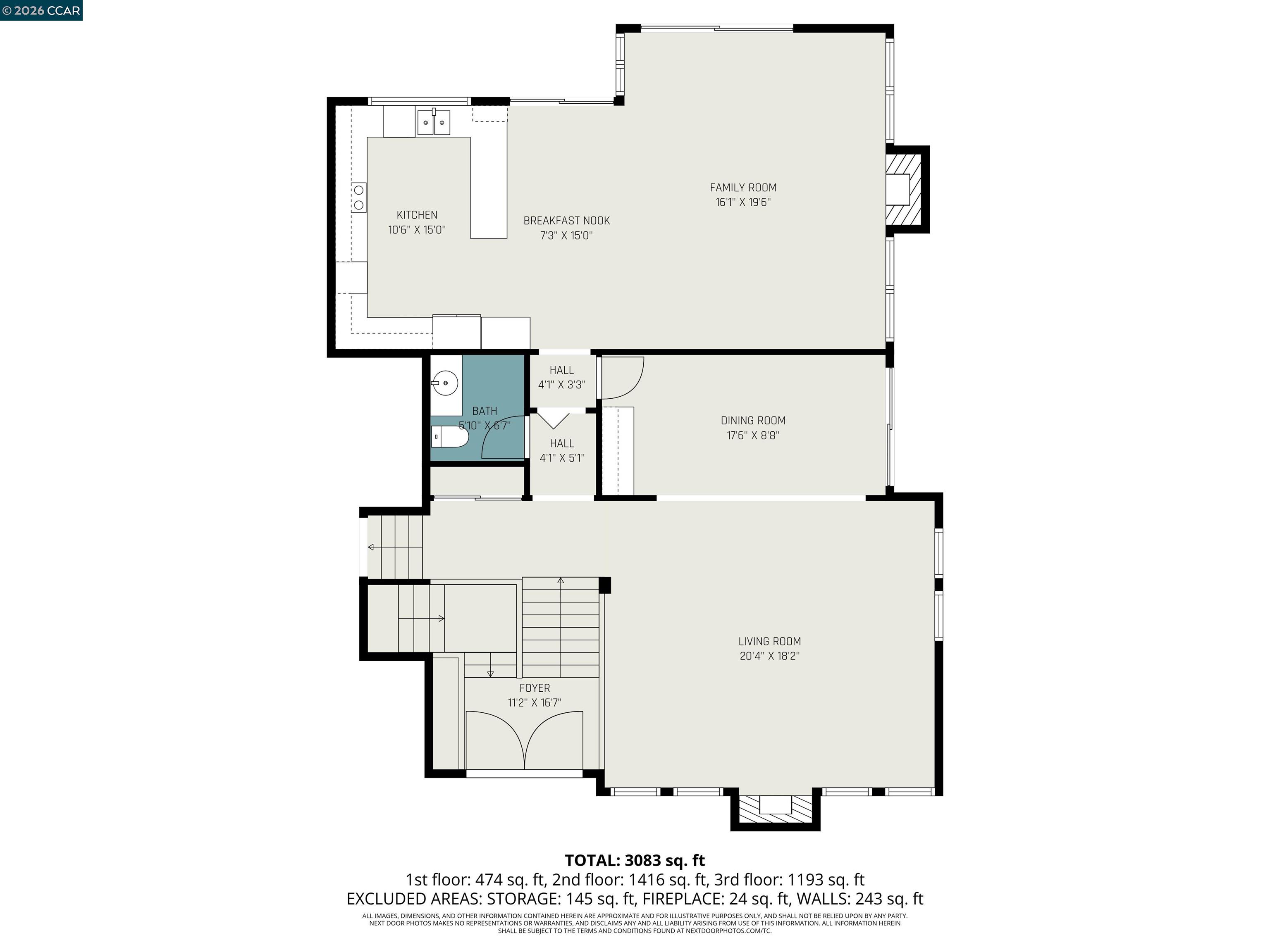Detail Gallery Image 44 of 47 For 165 Travalini Ct., El Sobrante,  CA 94803-2665 - 4 Beds | 2/1 Baths
