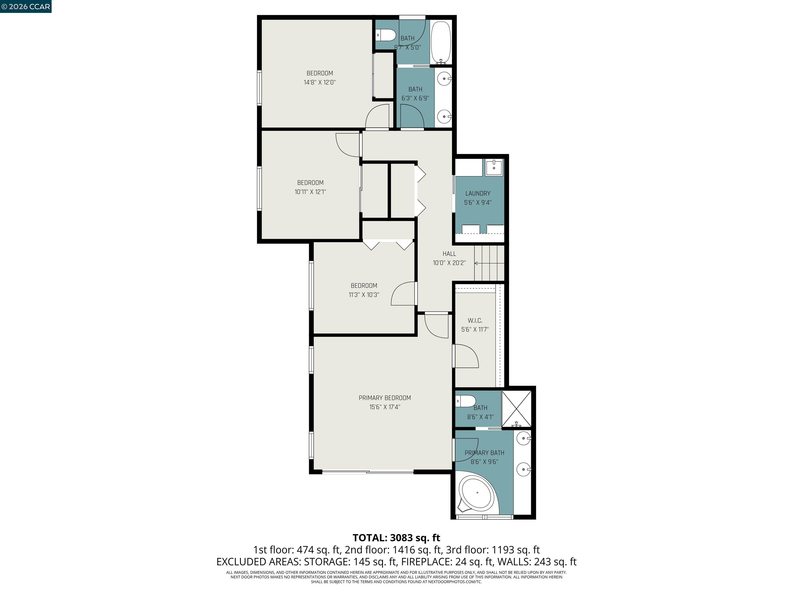 Detail Gallery Image 45 of 47 For 165 Travalini Ct., El Sobrante,  CA 94803-2665 - 4 Beds | 2/1 Baths