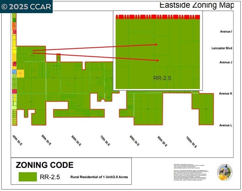 Detail Gallery Image 3 of 4 For 45 St. E & Lanc. Bl., Lancaster,  CA 93535 - – Beds | – Baths
