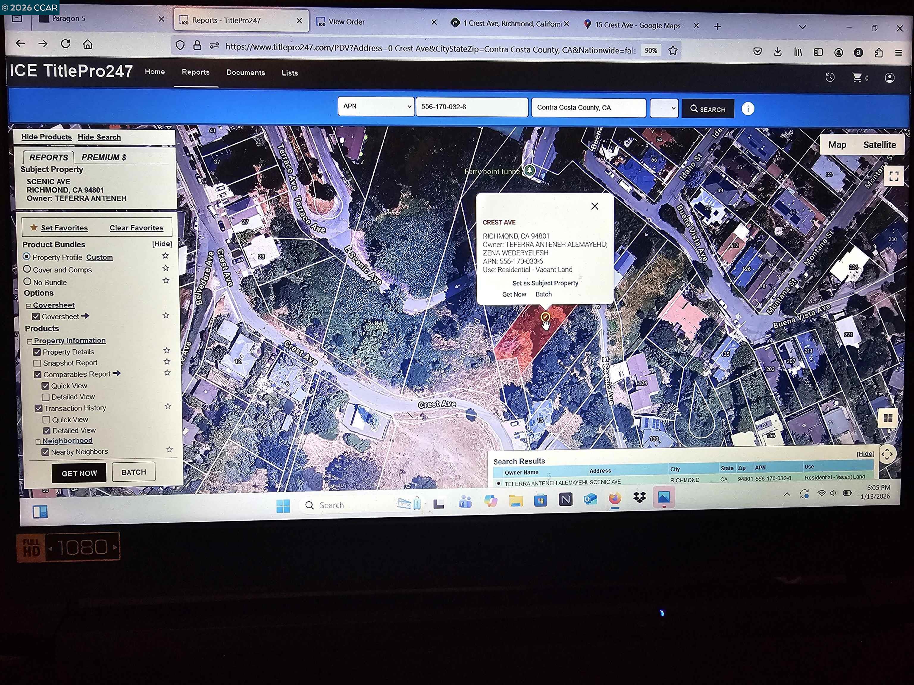 Detail Gallery Image 32 of 34 For 0 Crest Ave, Richmond,  CA 94801 - – Beds | – Baths