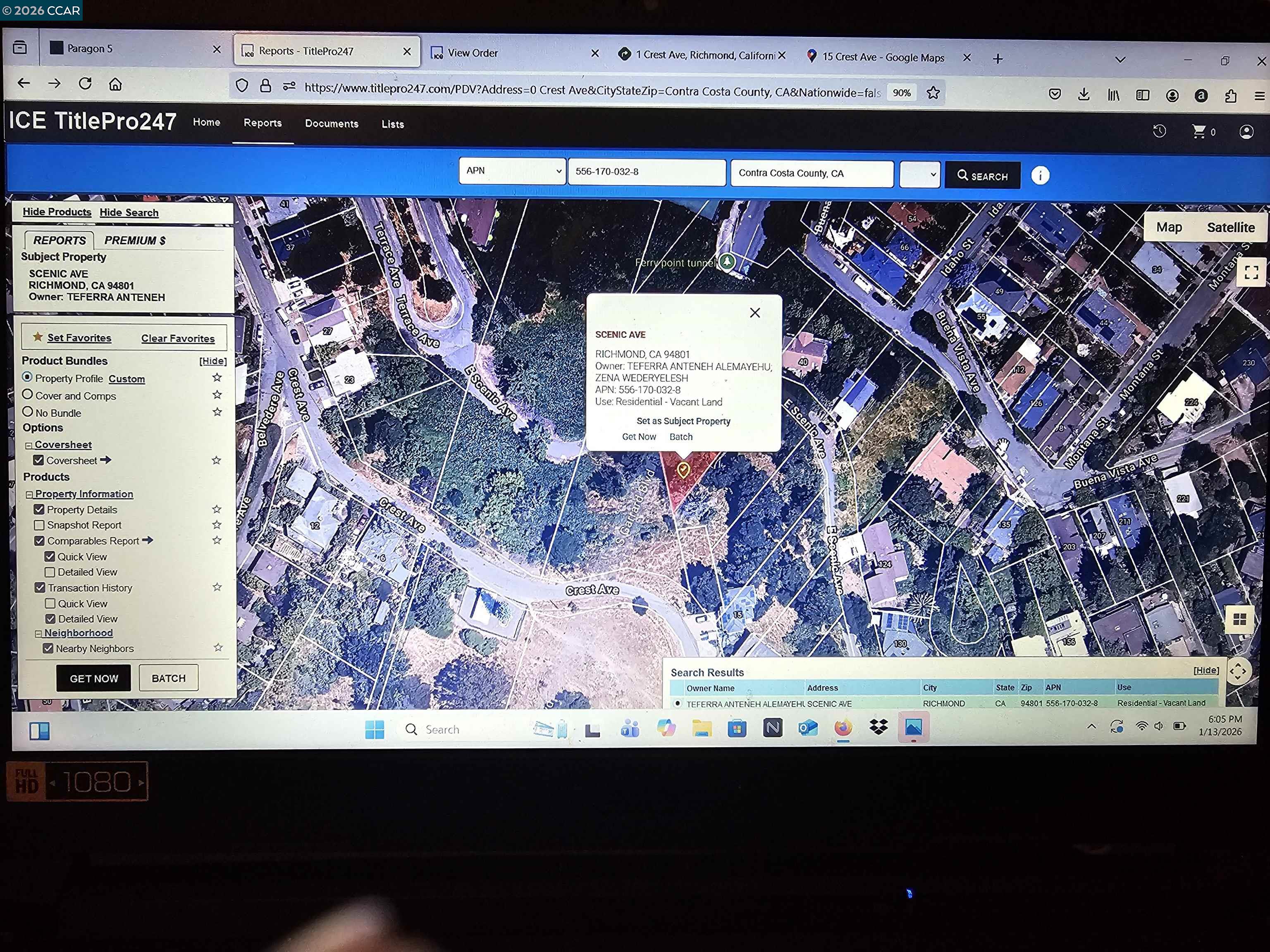 Detail Gallery Image 33 of 34 For 0 Crest Ave, Richmond,  CA 94801 - – Beds | – Baths