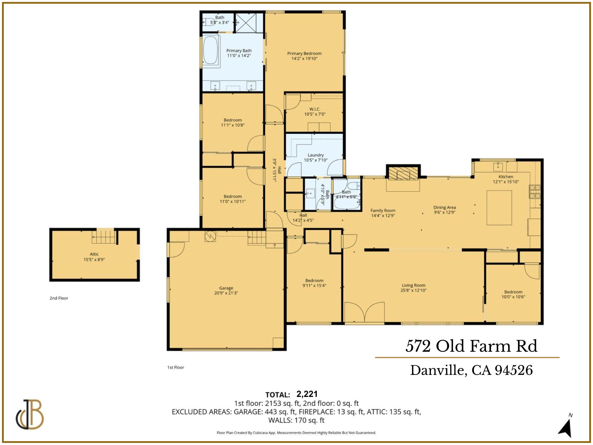 Detail Gallery Image 58 of 58 For 572 Old Farm Rd, Danville,  CA 94526 - 5 Beds | 2 Baths