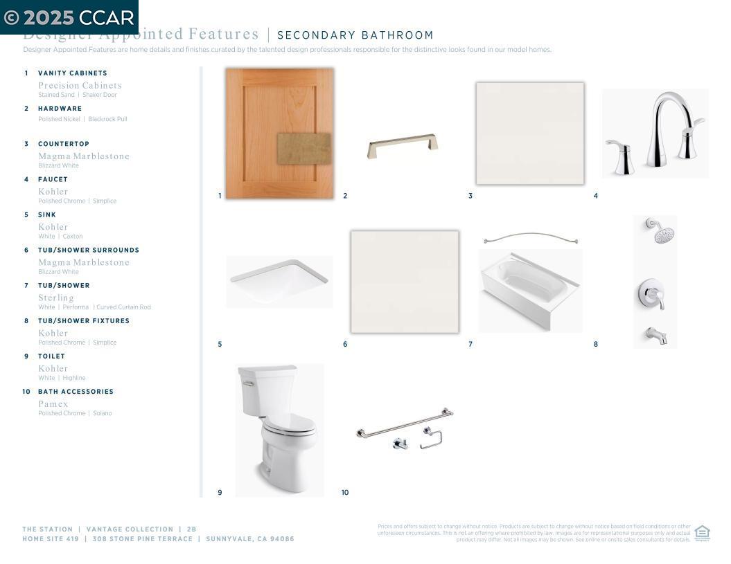 Detail Gallery Image 12 of 23 For 308 Torrey Pine Terrace #419,  Sunnyvale,  CA 94086 - 2 Beds | 2 Baths