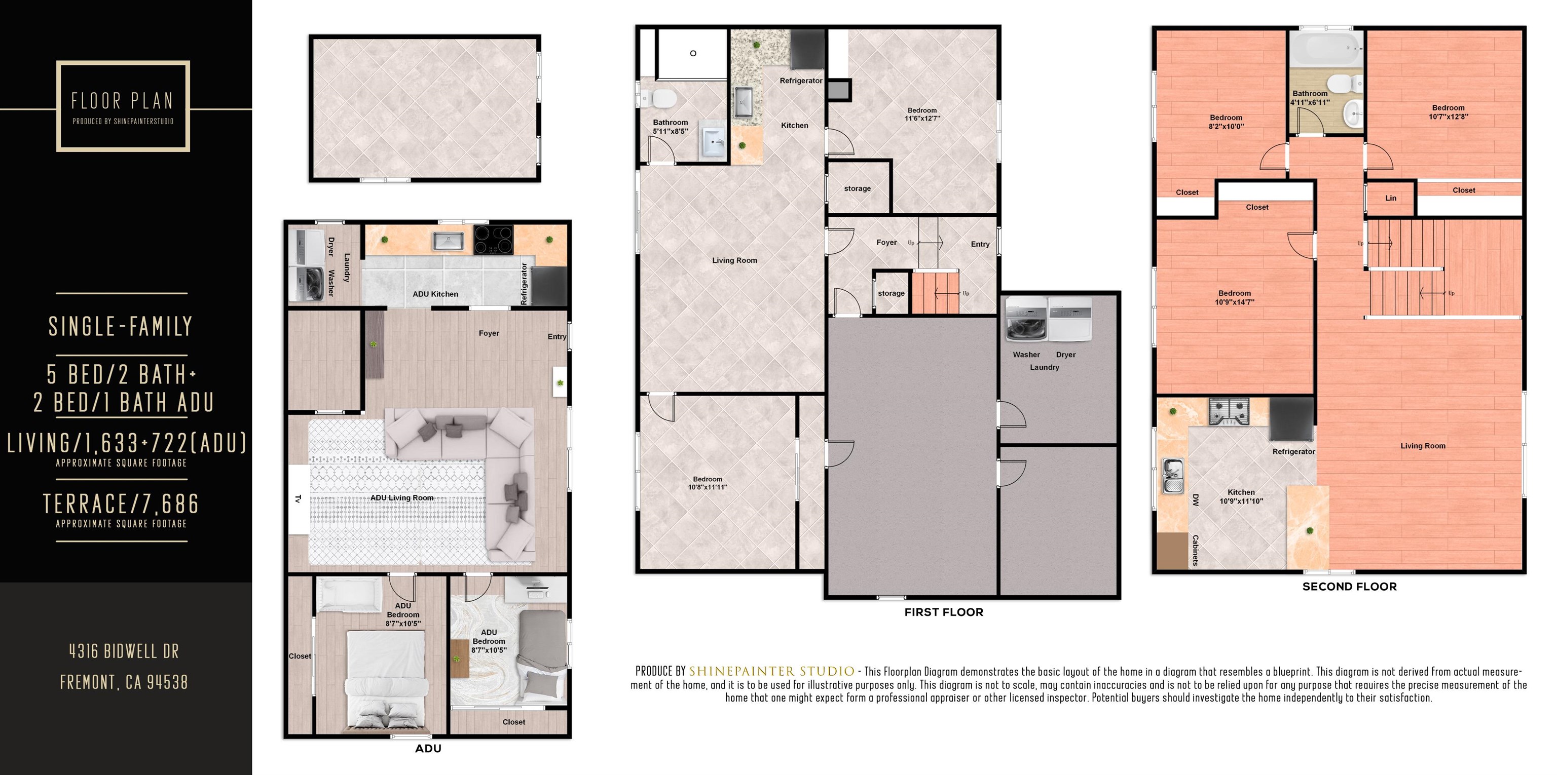 Detail Gallery Image 56 of 56 For 4316 Bidwell Dr., Fremont,  CA 94538 - 7 Beds | 3 Baths