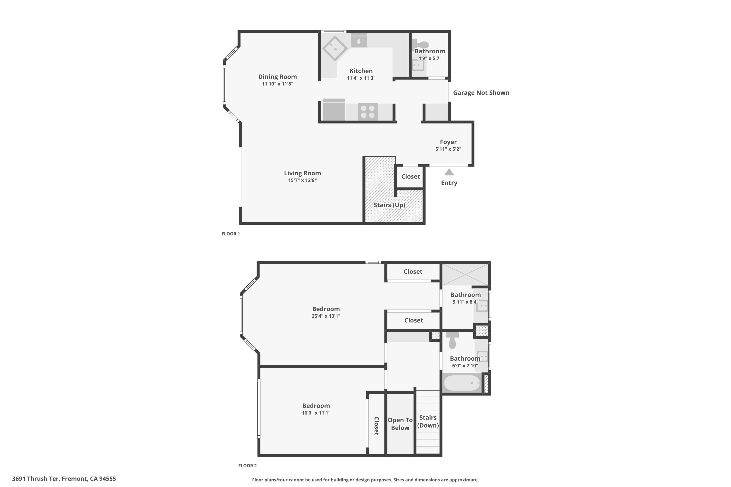 Detail Gallery Image 33 of 33 For 3691 Thrush Ter, Fremont,  CA 94555 - 2 Beds | 2/1 Baths