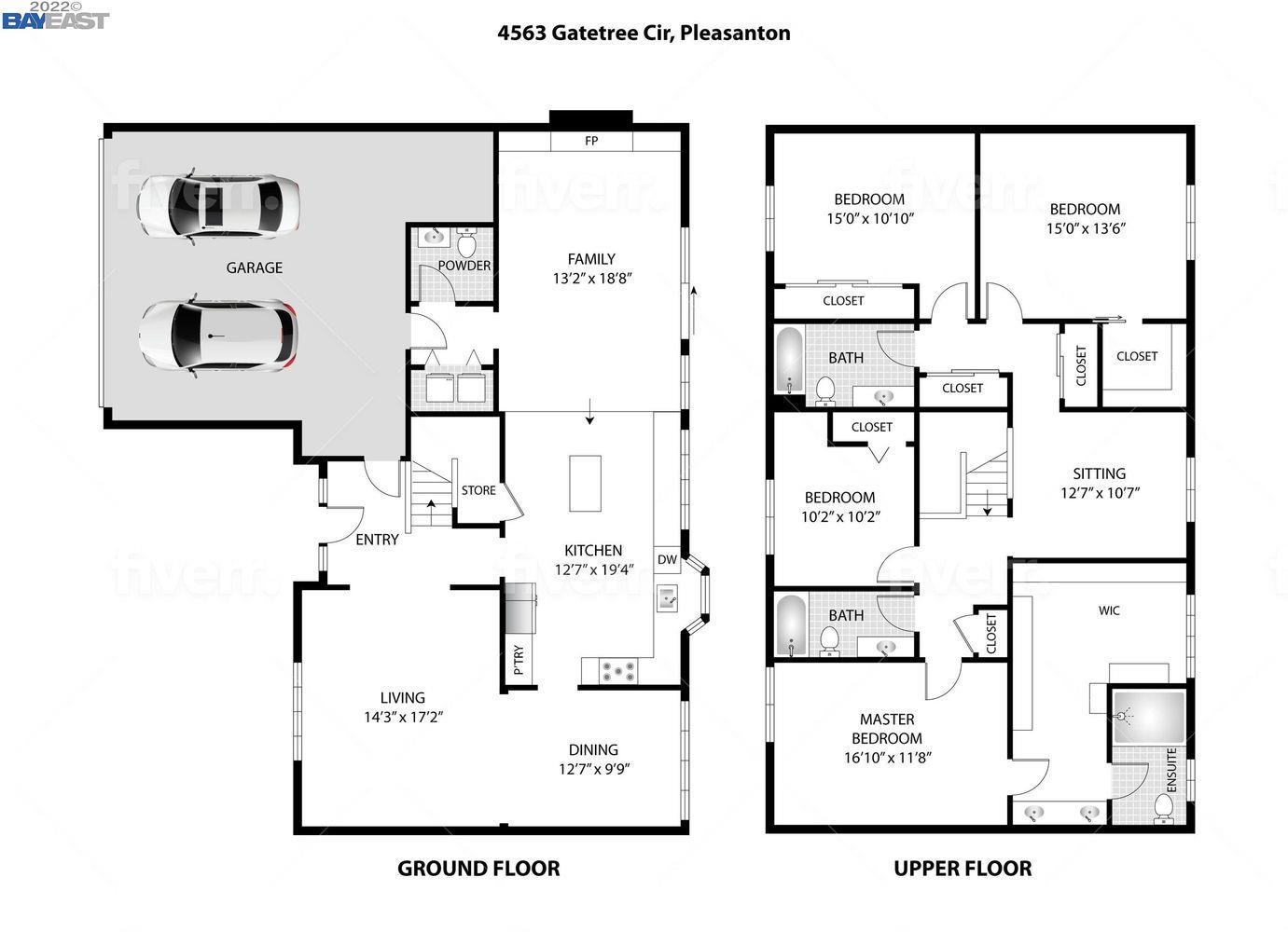 Detail Gallery Image 36 of 36 For 4563 Gatetree Cir, Pleasanton,  CA 94566 - 4 Beds | 3/1 Baths