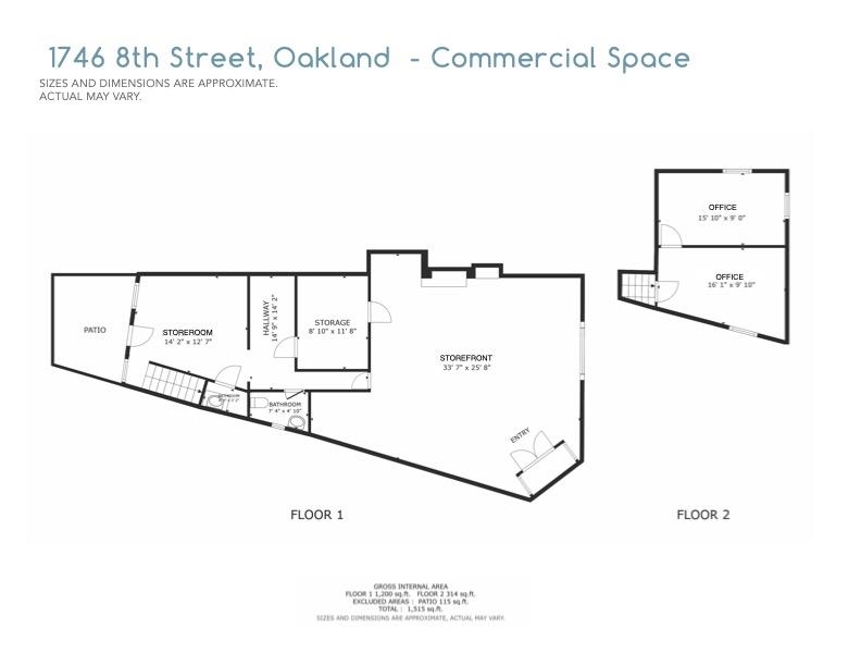 Detail Gallery Image 51 of 52 For 1746 8th Street, Oakland,  CA 94607 - 3 Beds | 1/1 Baths