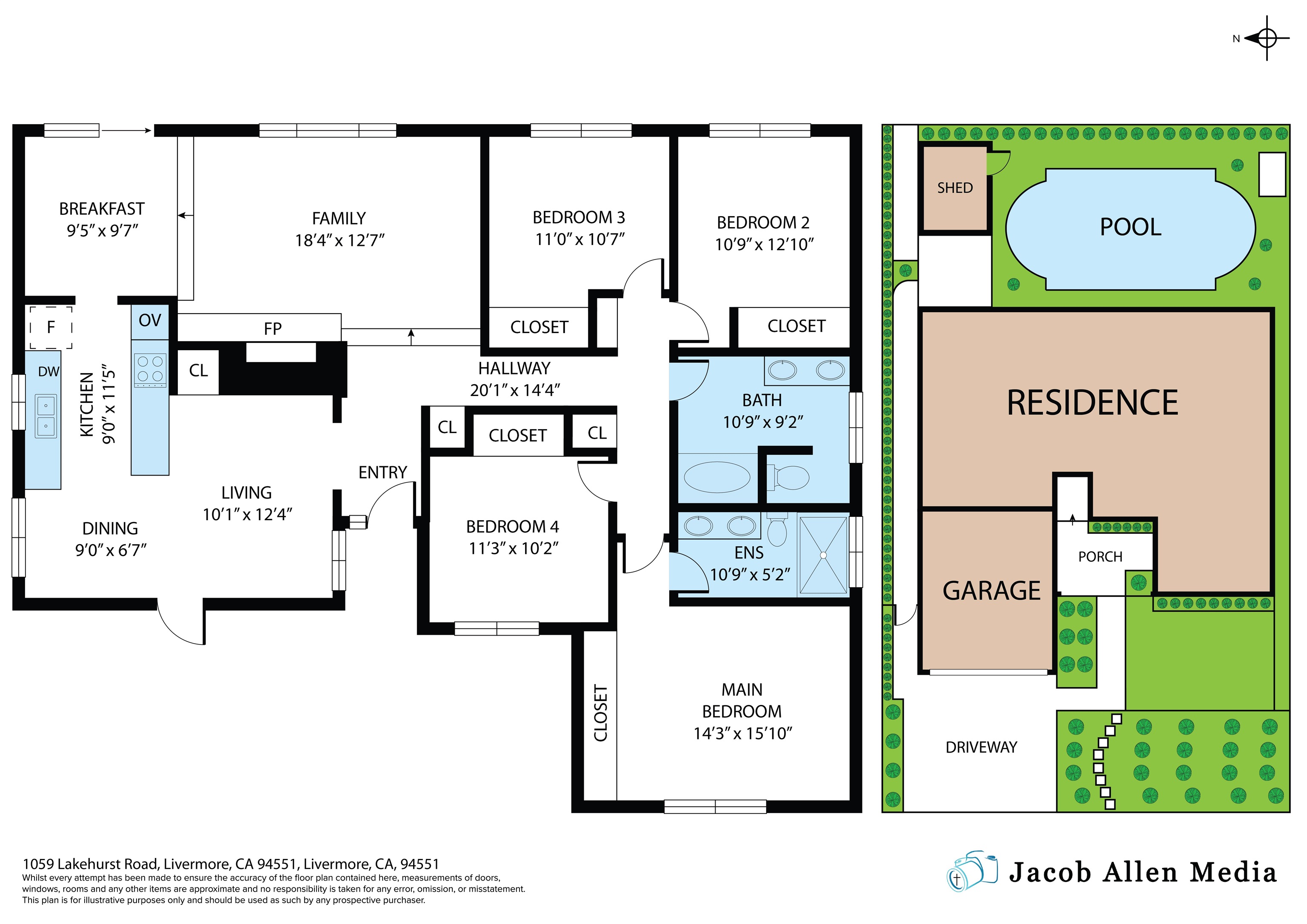 Detail Gallery Image 43 of 43 For 1059 Lakehurst Rd, Livermore,  CA 94551 - 4 Beds | 2 Baths