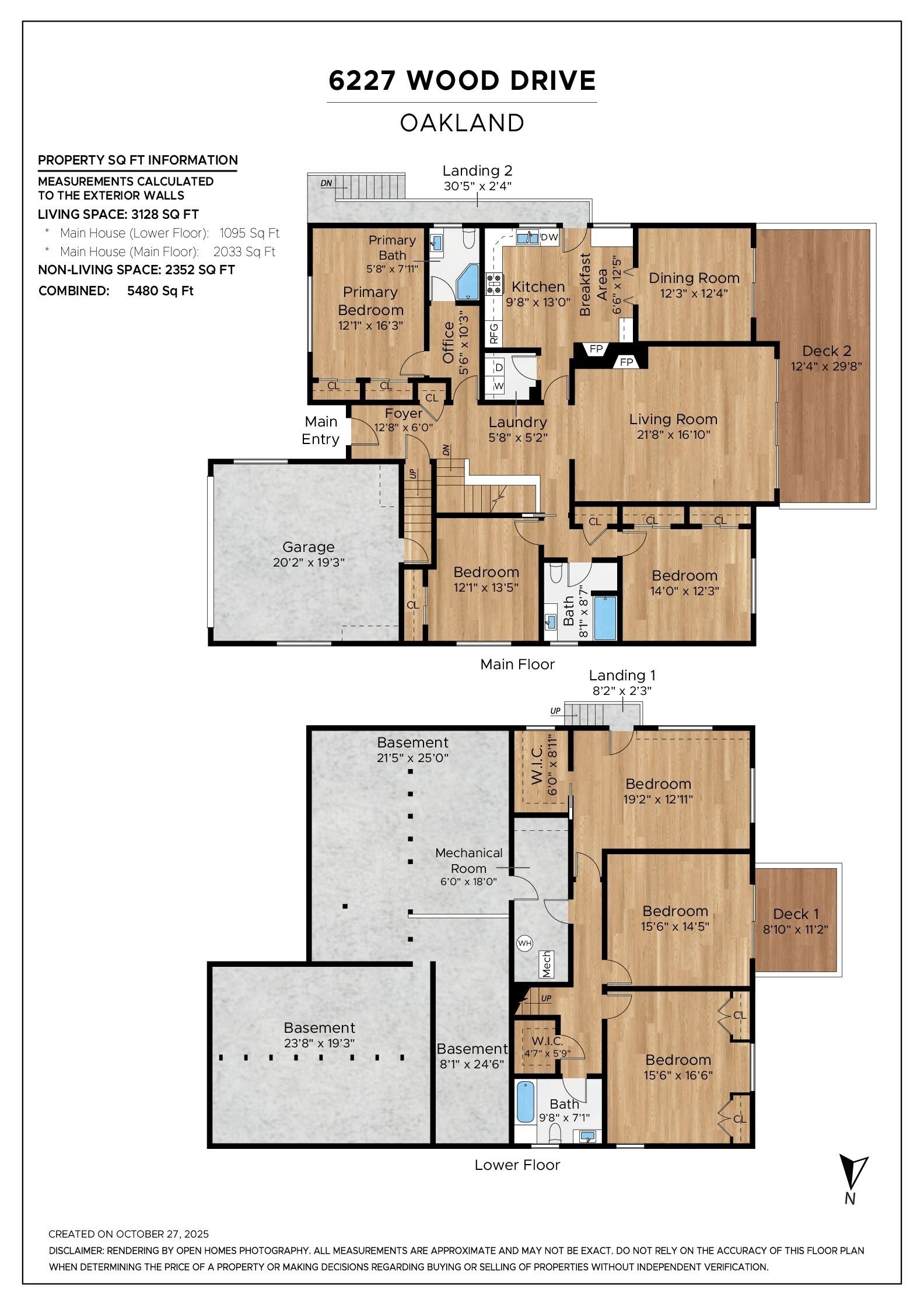Detail Gallery Image 41 of 41 For 6227 Wood Dr, Oakland,  CA 94611 - 5 Beds | 3 Baths