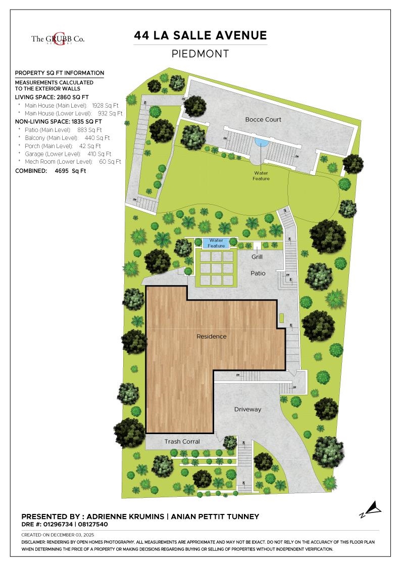 Detail Gallery Image 60 of 60 For 44 La Salle Ave., Piedmont,  CA 94611 - 4 Beds | 3 Baths