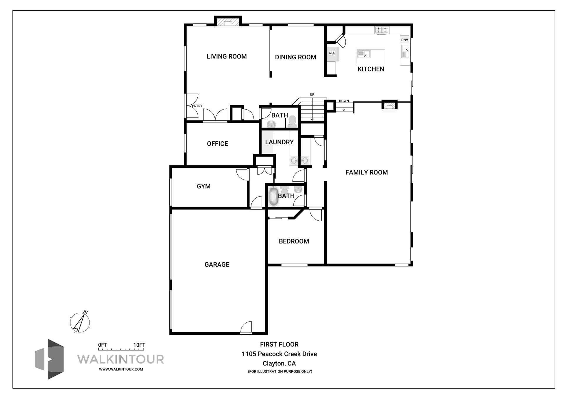 Detail Gallery Image 52 of 53 For 1105 Peacock Creek Drive, Clayton,  CA 94517 - 5 Beds | 3/1 Baths