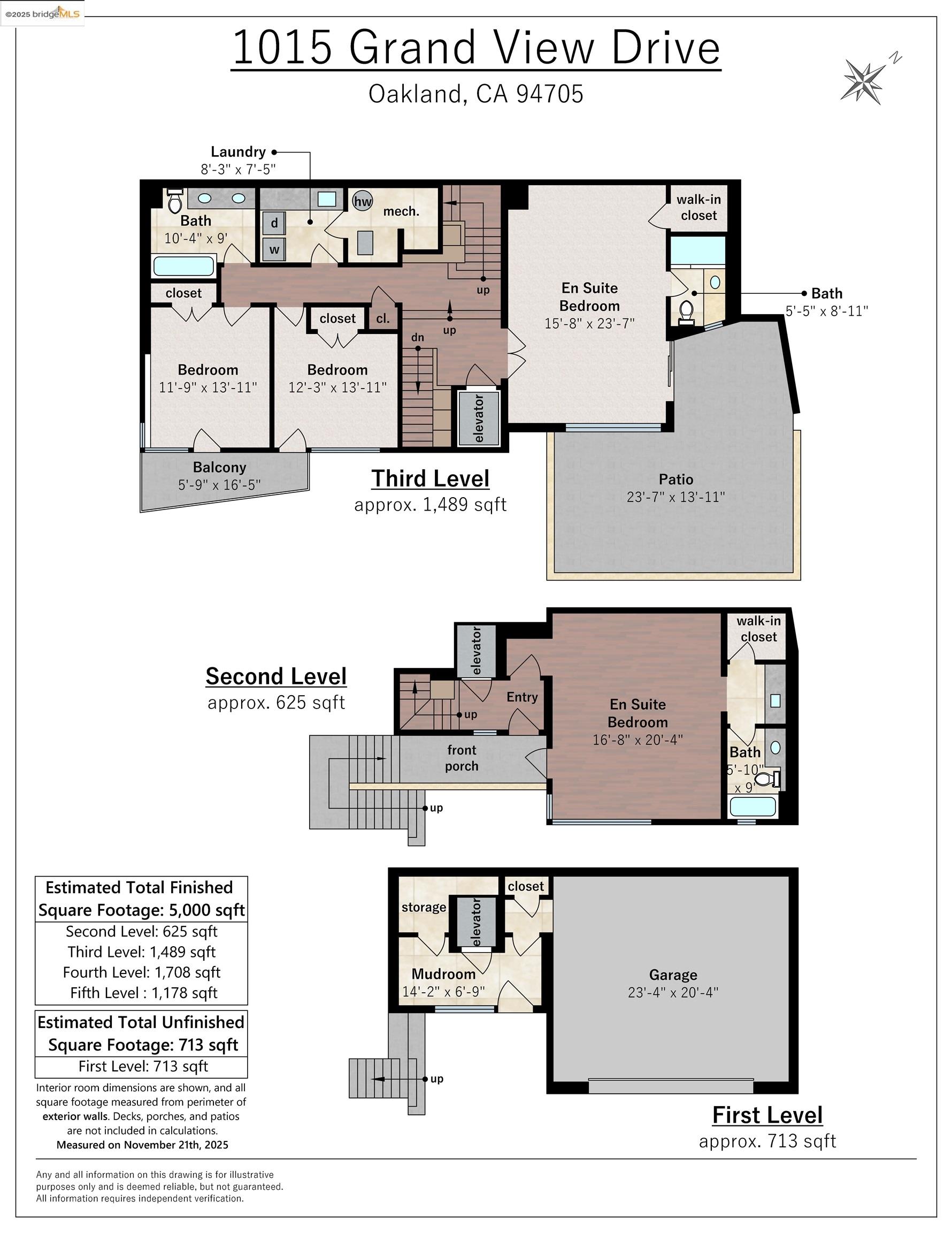 Detail Gallery Image 57 of 59 For 1015 Grand View Dr, Berkeley,  CA 94705 - 5 Beds | 4/1 Baths