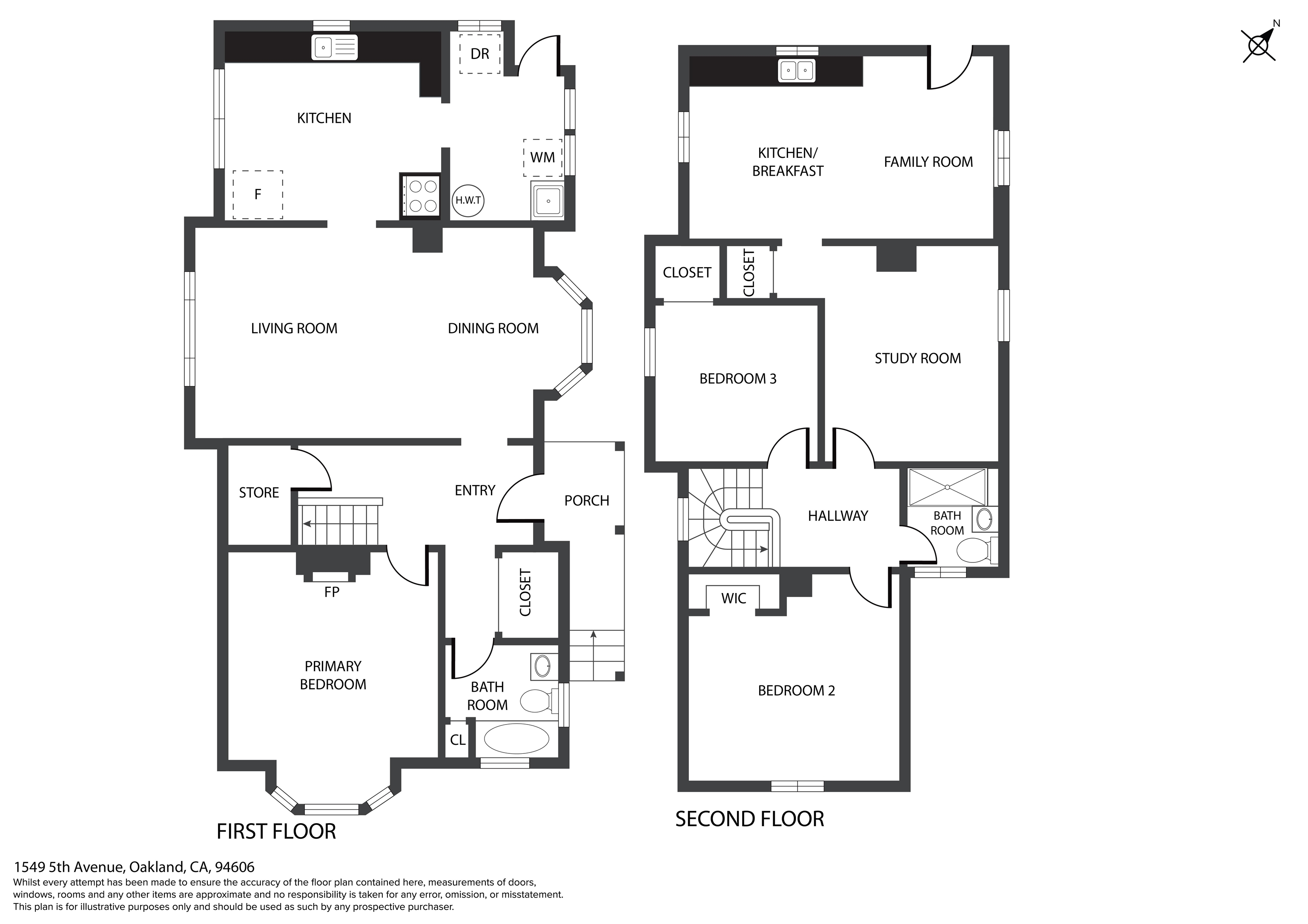 Detail Gallery Image 31 of 31 For 1549 5th Ave, Oakland,  CA 94606 - 4 Beds | 2 Baths