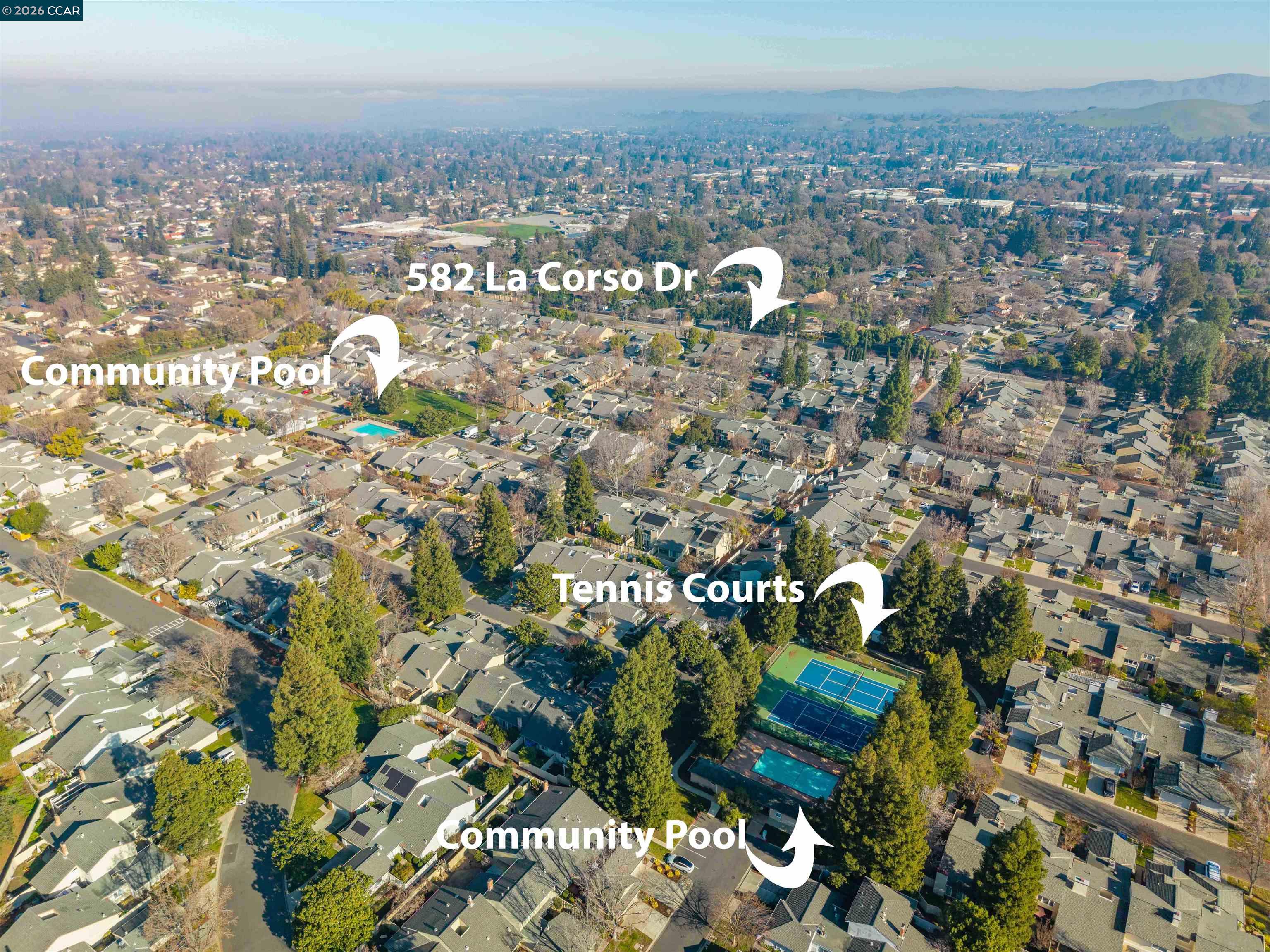 Detail Gallery Image 56 of 57 For 582 La Corso Dr, Walnut Creek,  CA 94598 - 3 Beds | 2 Baths