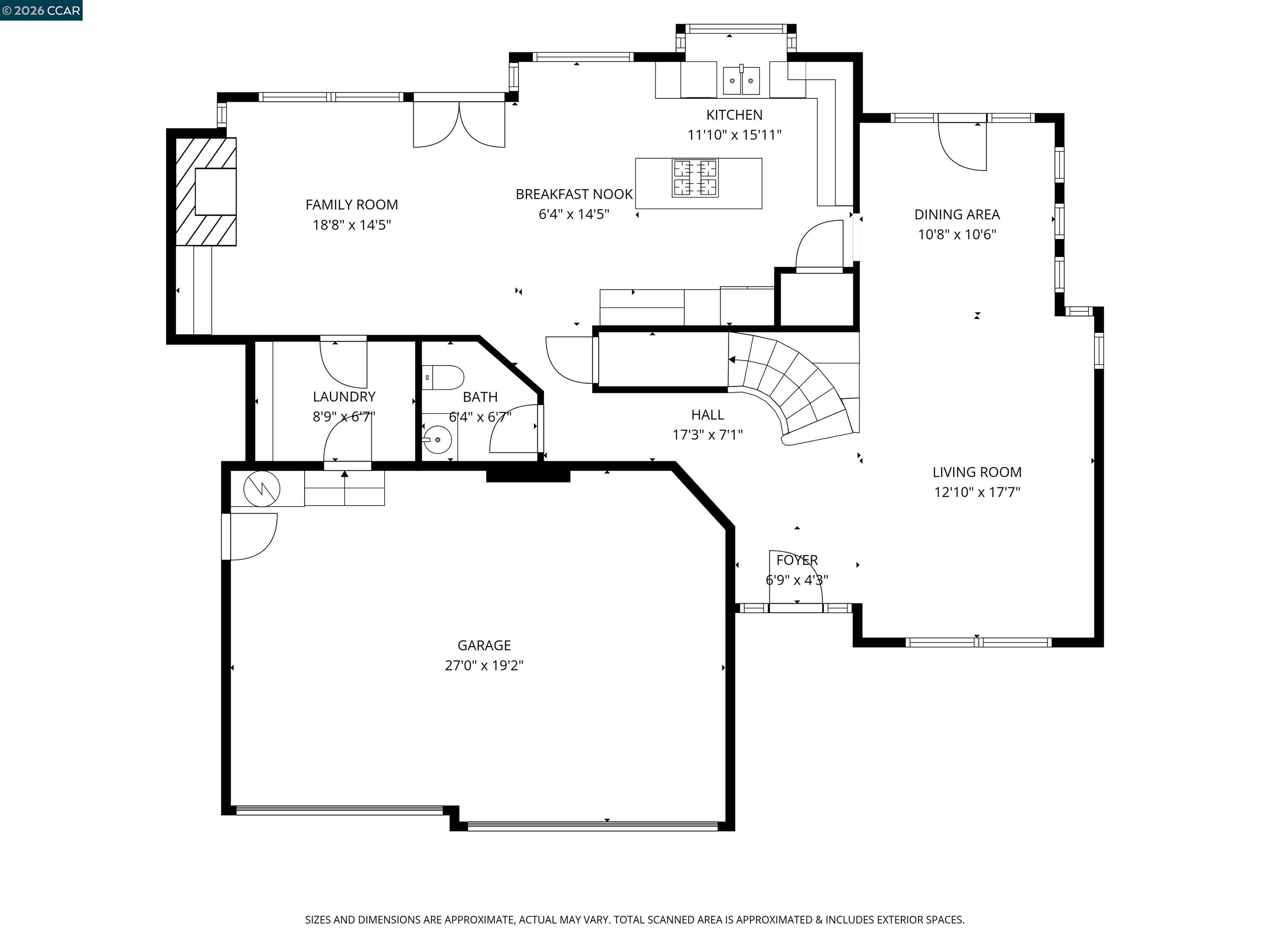 Detail Gallery Image 7 of 51 For 811 Vineyard Ct, Pleasant Hill,  CA 94523 - 4 Beds | 2/1 Baths