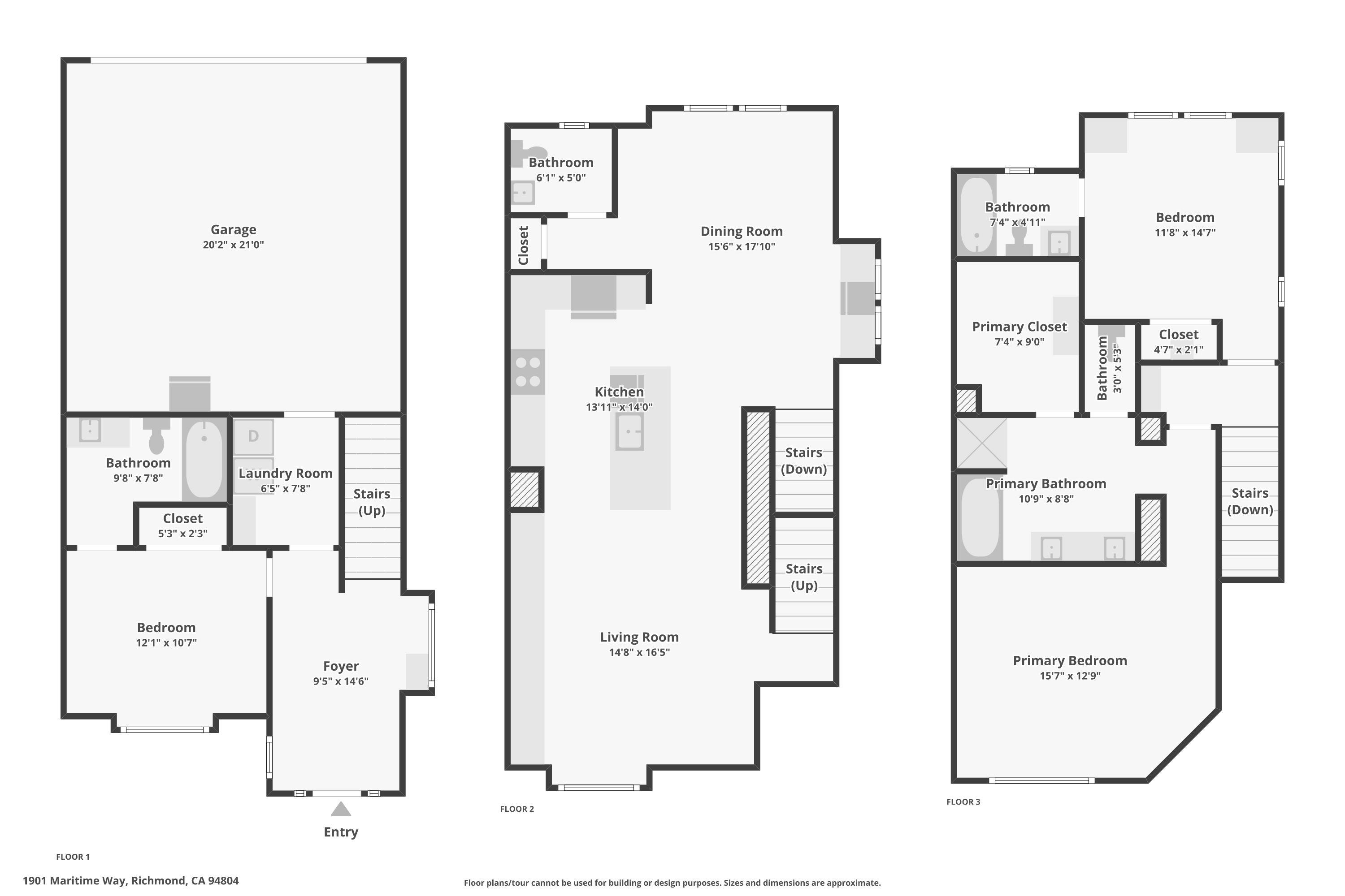 Detail Gallery Image 59 of 59 For 1901 Maritime Way, Richmond,  CA 94804 - 3 Beds | 3/1 Baths