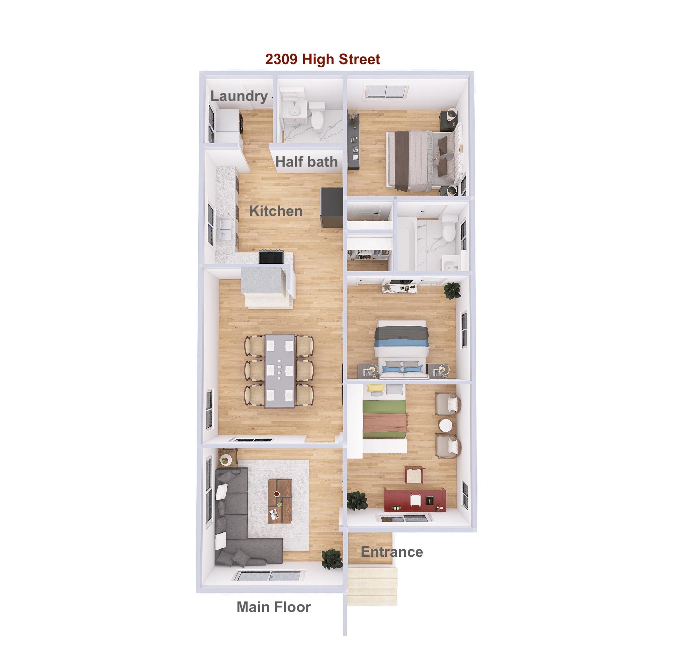 Detail Gallery Image 9 of 42 For 2309 High St, Oakland,  CA 94601 - 3 Beds | 2/1 Baths