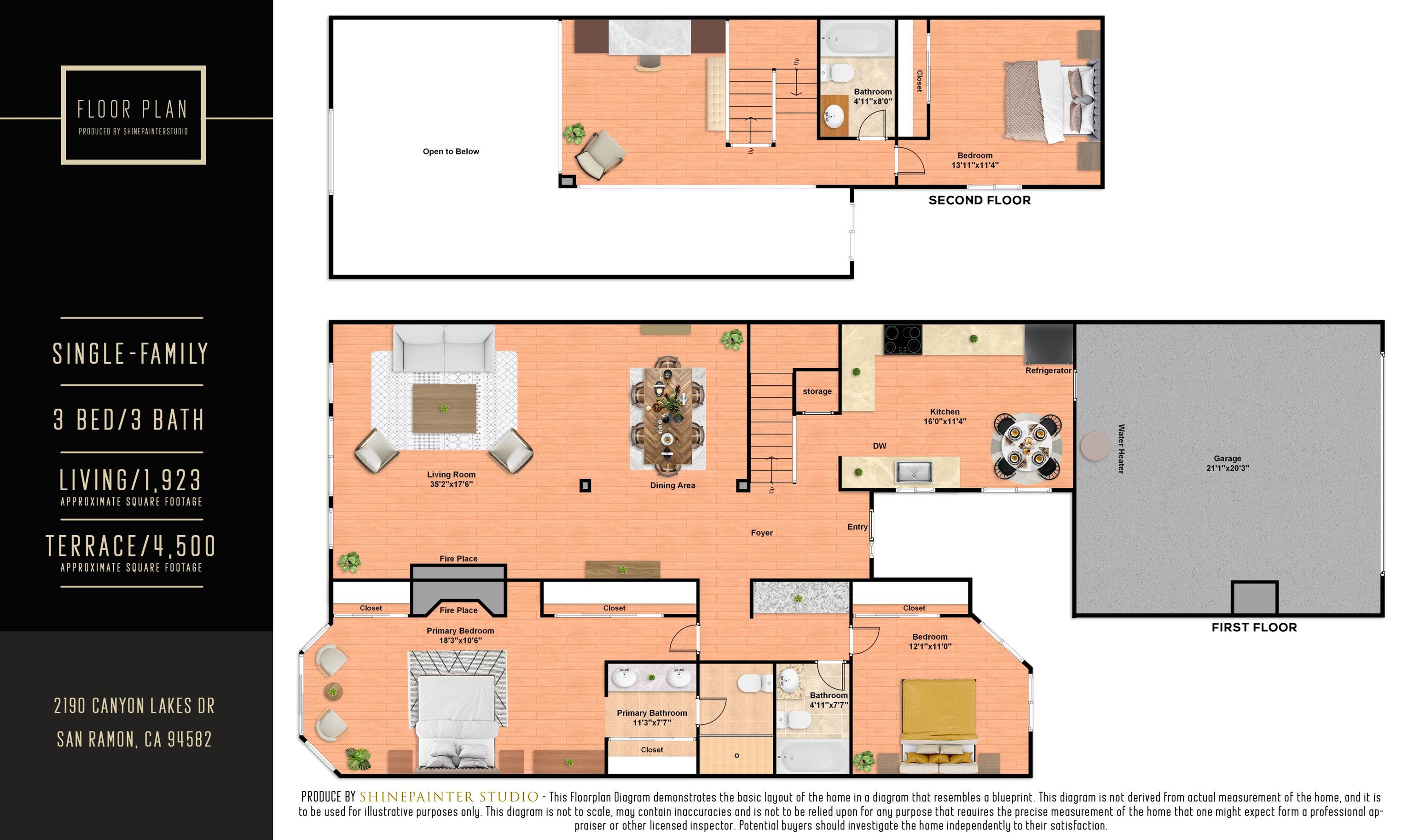Detail Gallery Image 55 of 56 For 2190 Canyon Lakes Dr, San Ramon,  CA 94582 - 3 Beds | 3 Baths