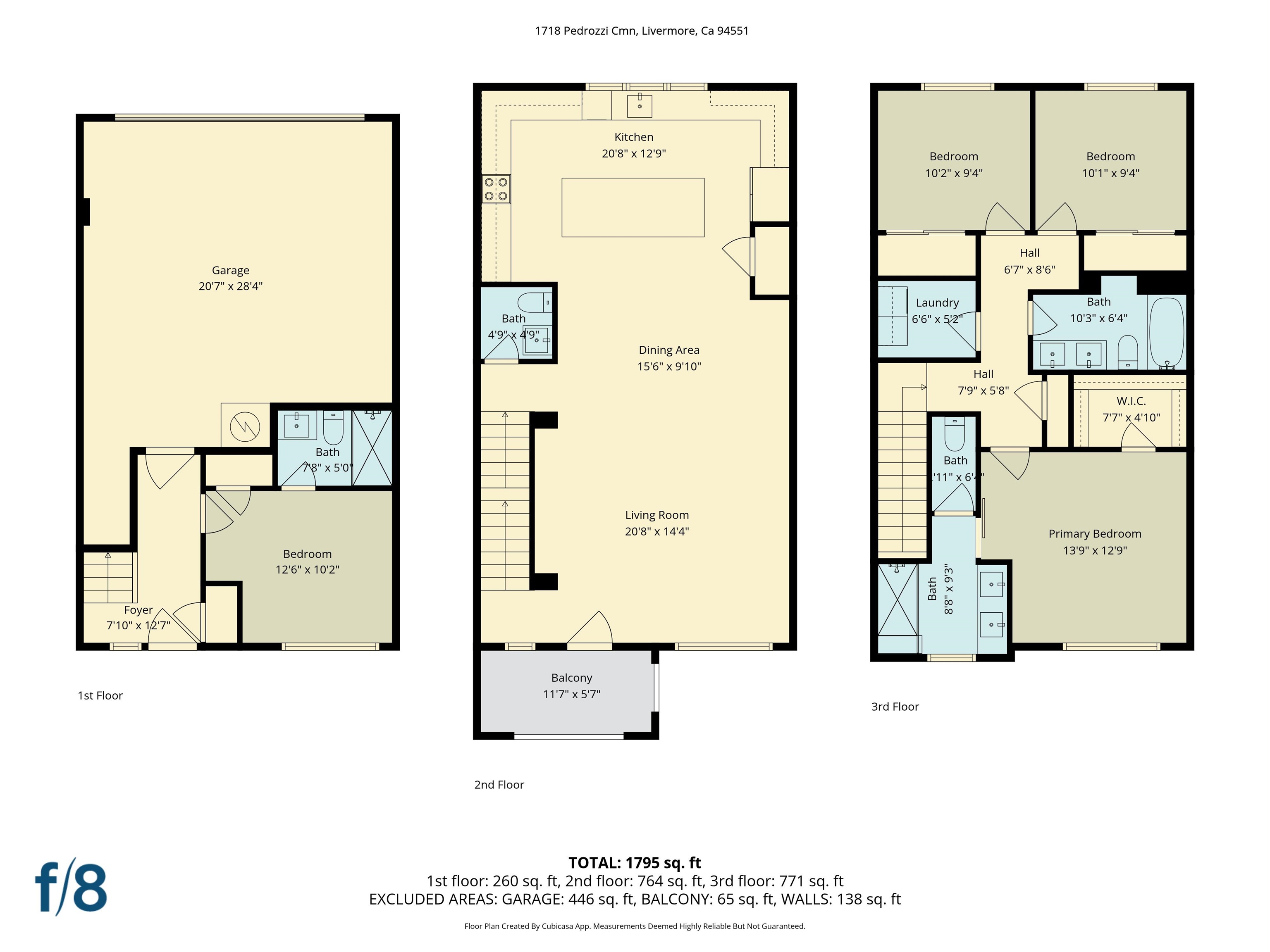Detail Gallery Image 52 of 52 For 1718 Pedrozzi Cmn, Livermore,  CA 94551 - 4 Beds | 3/1 Baths