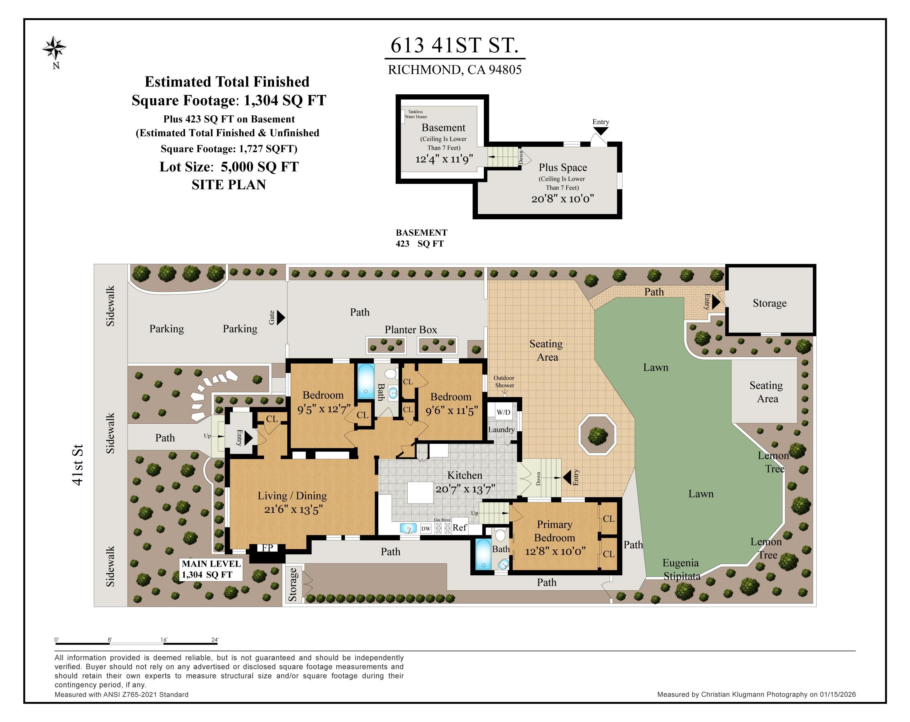 Detail Gallery Image 42 of 44 For 613 41st St, Richmond,  CA 94805 - 3 Beds | 2 Baths