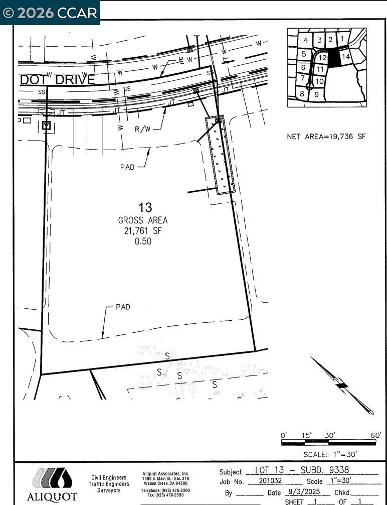 Detail Gallery Image 6 of 6 For 81 Dot Drive, Alamo,  CA 94507 - – Beds | – Baths